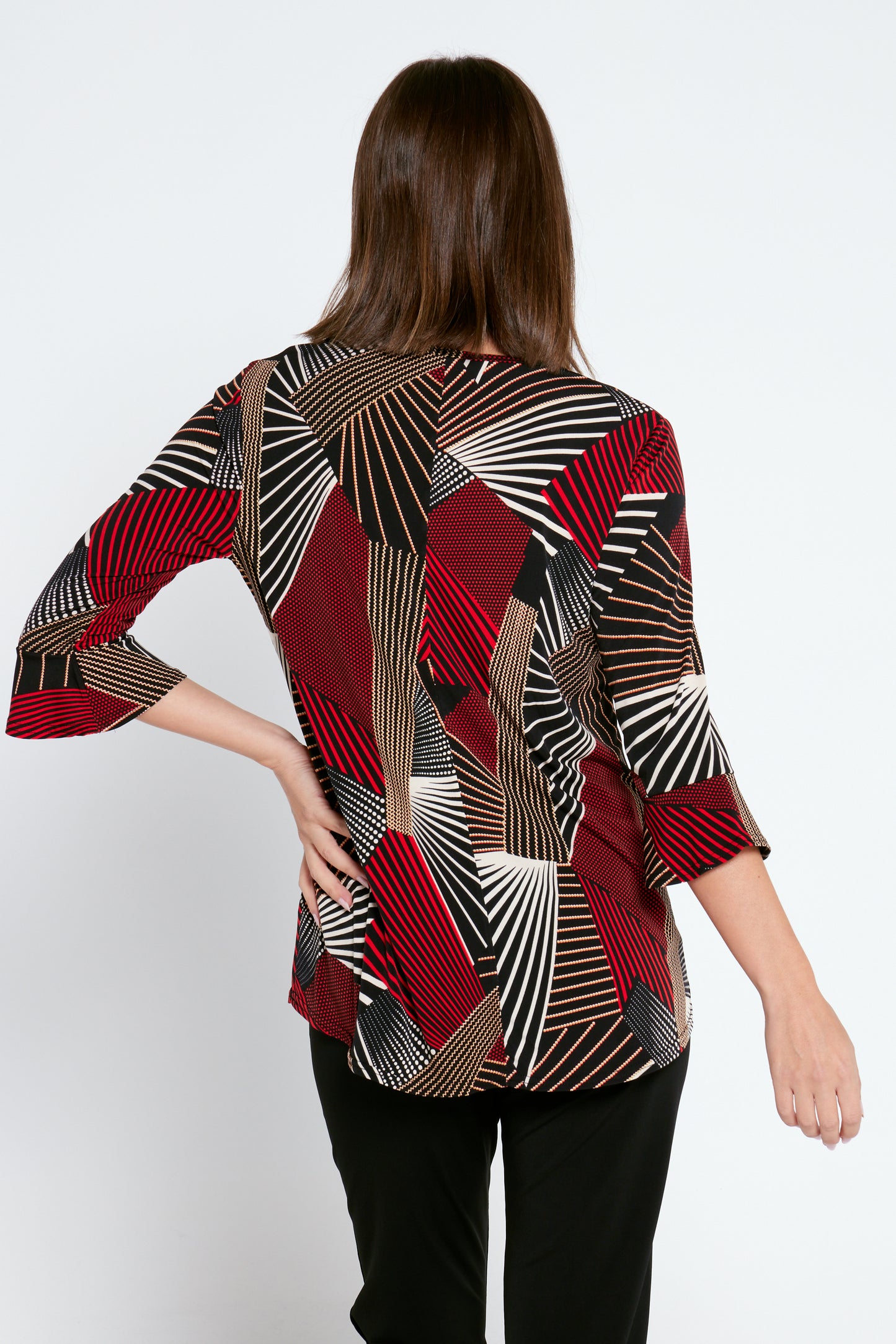 Hillbank Top - Gatsby Print