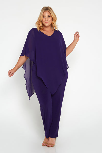 Aubriella Top - Purple