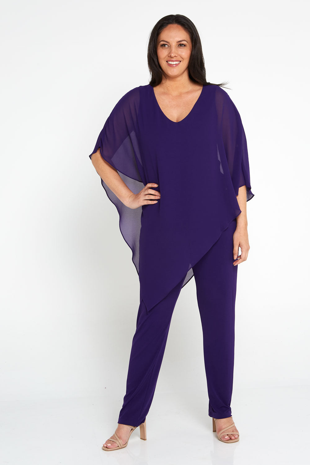 Aubriella Top - Purple | Women's Evening Wear | TULIO Fashion – Tulio