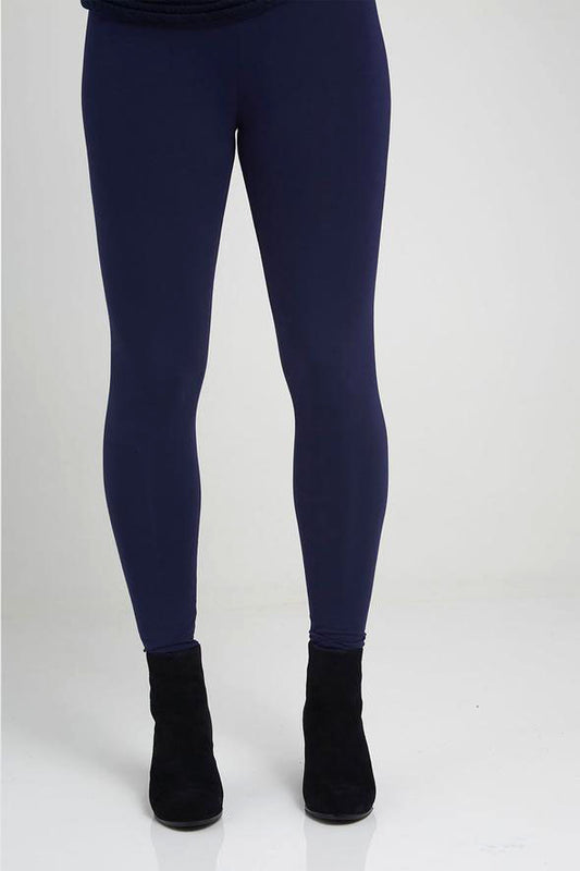 Bamboo 3/4 Leggings - Navy, Bamboo by Whispers