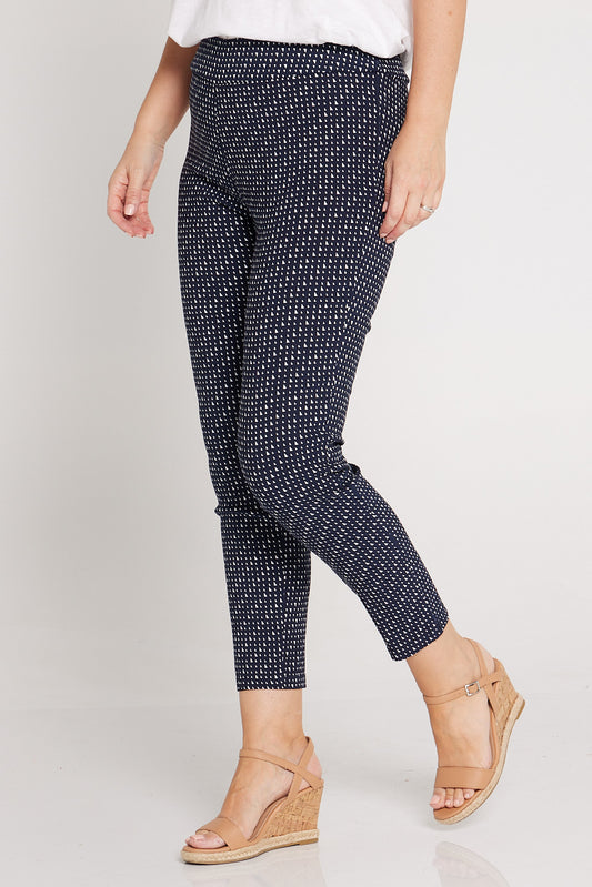 Calloway Pants - Navy Triangle