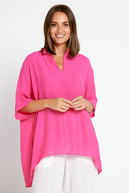 Chiara Top - Hot Pink