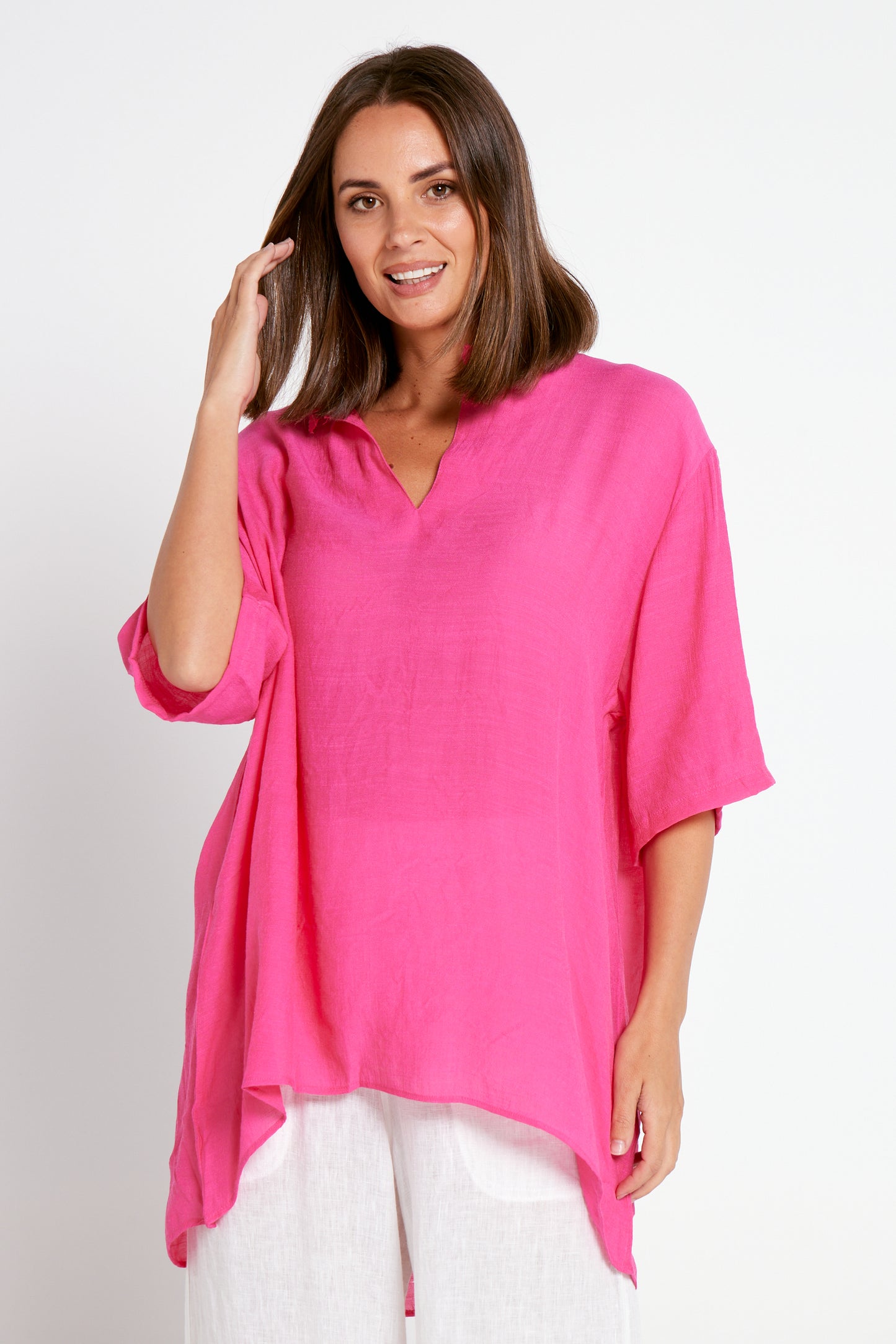 Chiara Top - Hot Pink