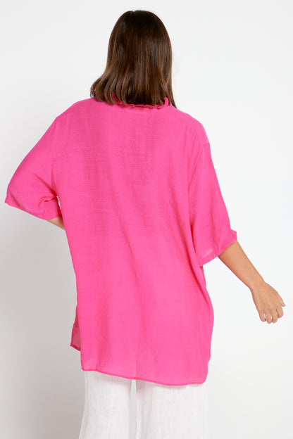 Chiara Top - Hot Pink