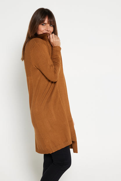 Daniella Cotton Cardigan - Mustard