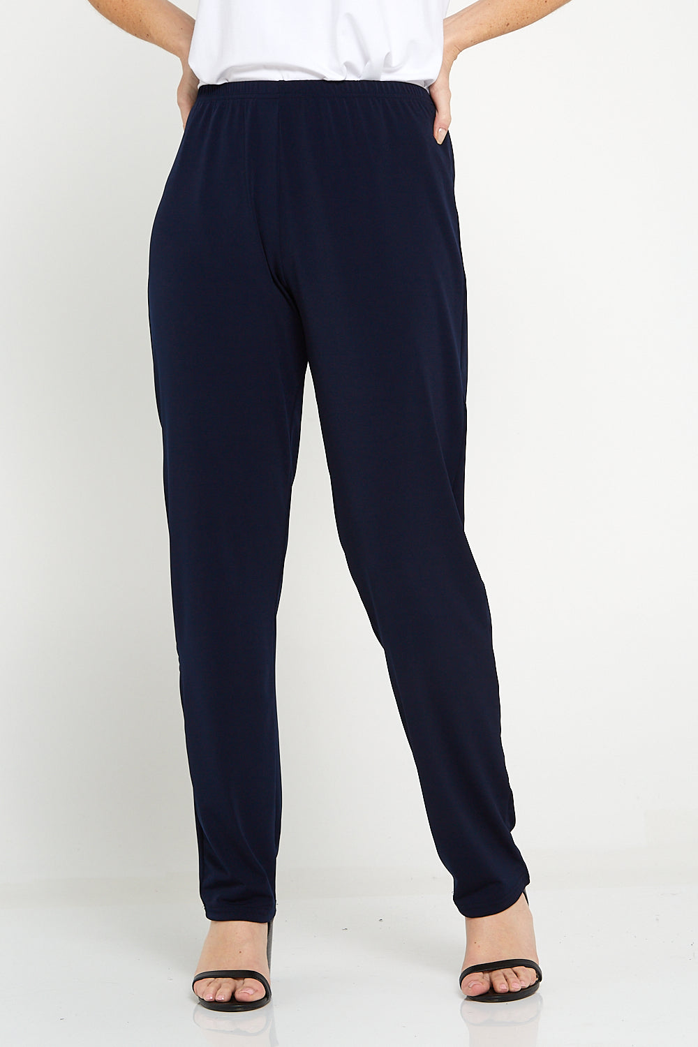 Gianna Pants - Navy | Made In Australia | Easy Fit Fashion – Tulio