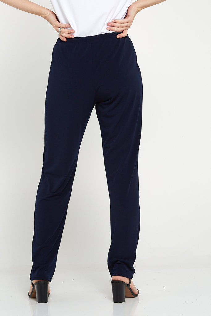 Gianna Pants - Navy | Made In Australia | Easy Fit Fashion – Tulio