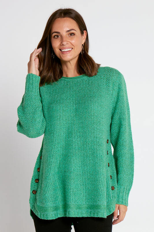 Paris Knit Jumper - Green