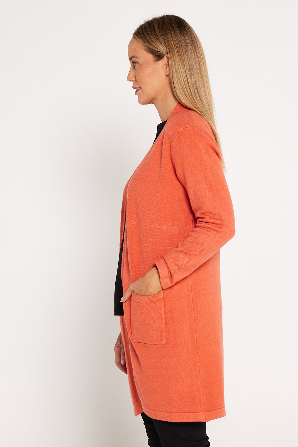 Salima Knit Cardigan - Peach