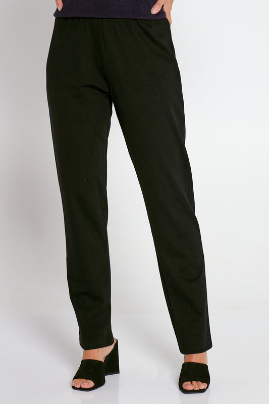 Tracey Ponte Pants - Black