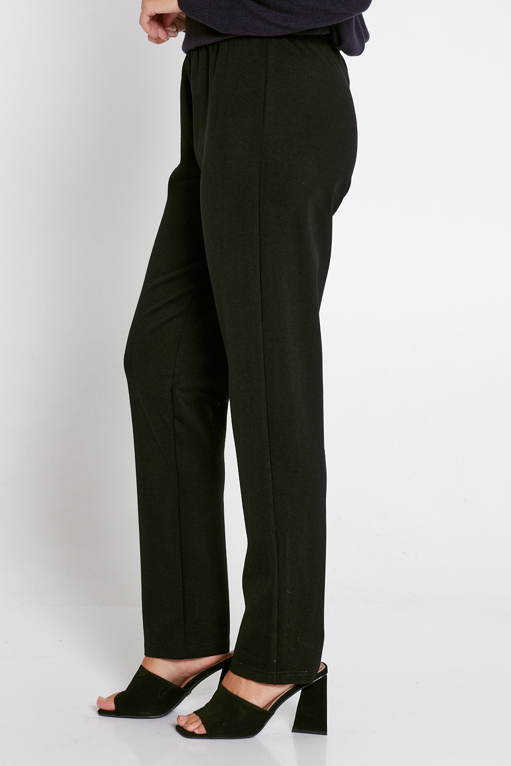 Tracey Ponte Pants - Black