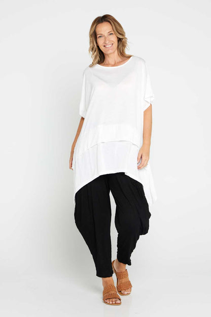 Zaniyah Top - White