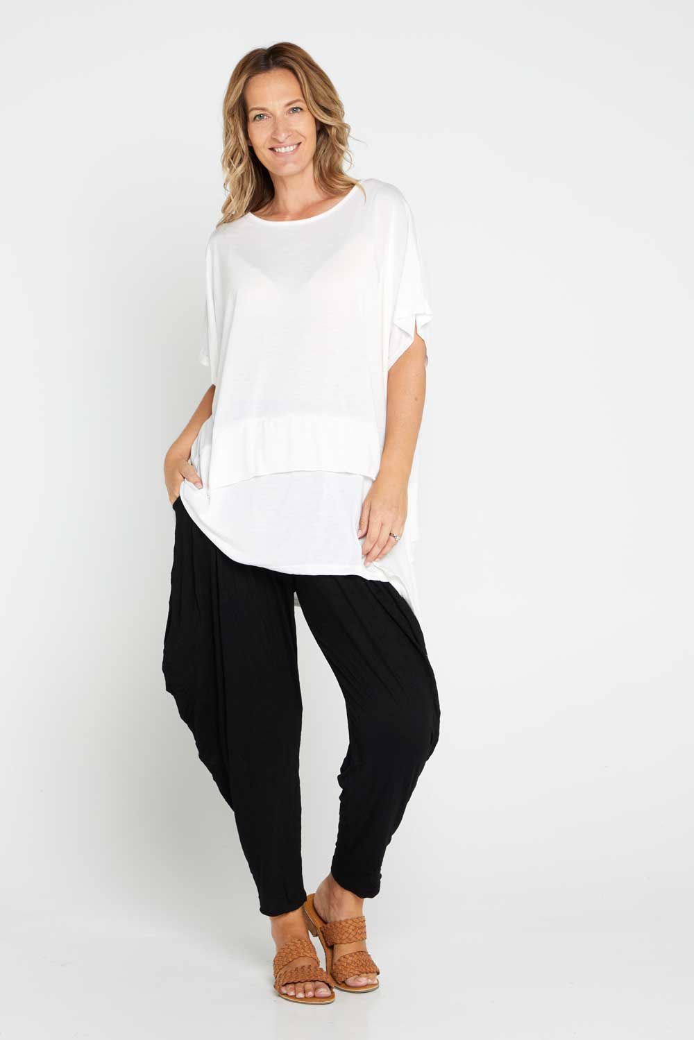 Zaniyah Top - White