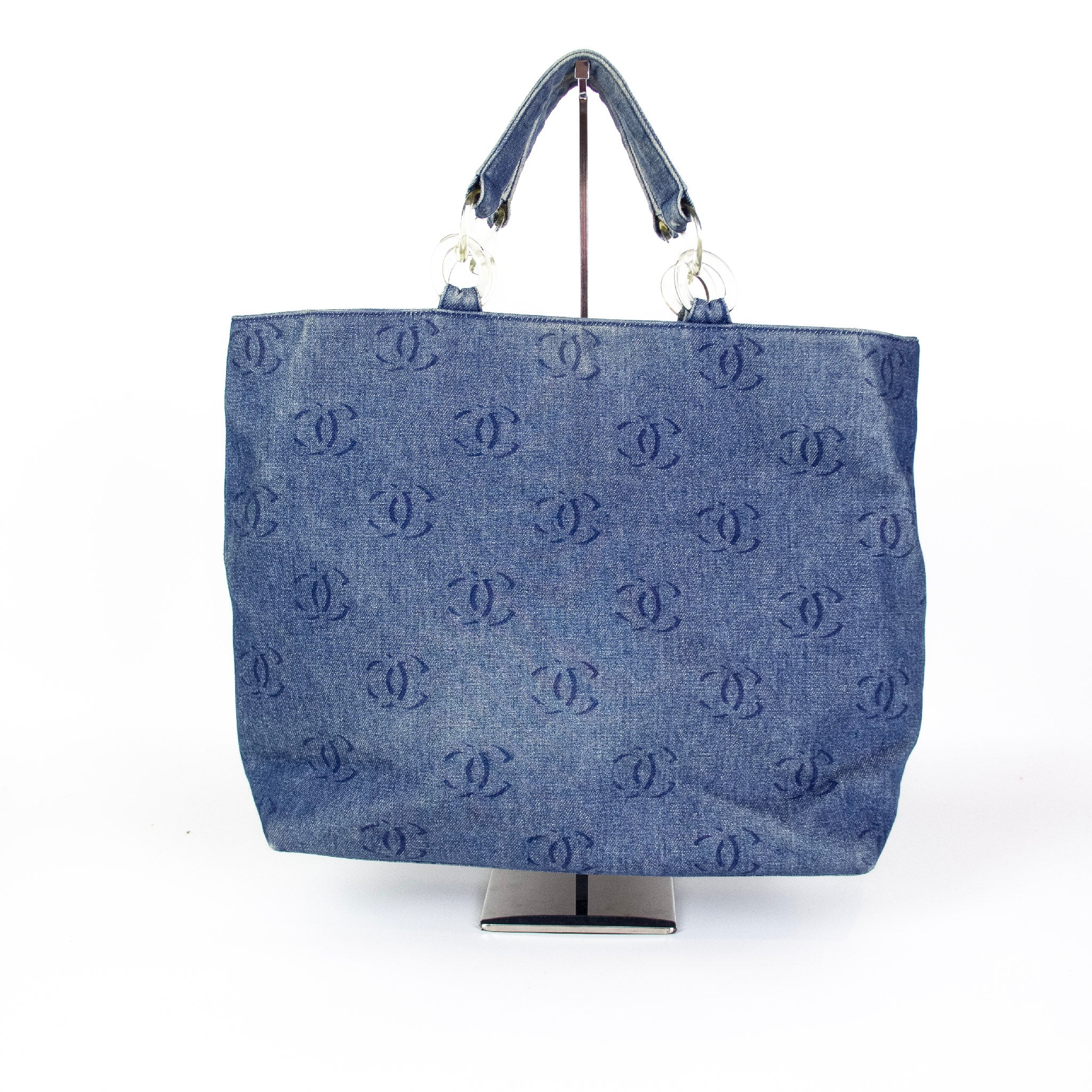 Billede af Chanel 2002 Cruise Collection Denim CC Tote