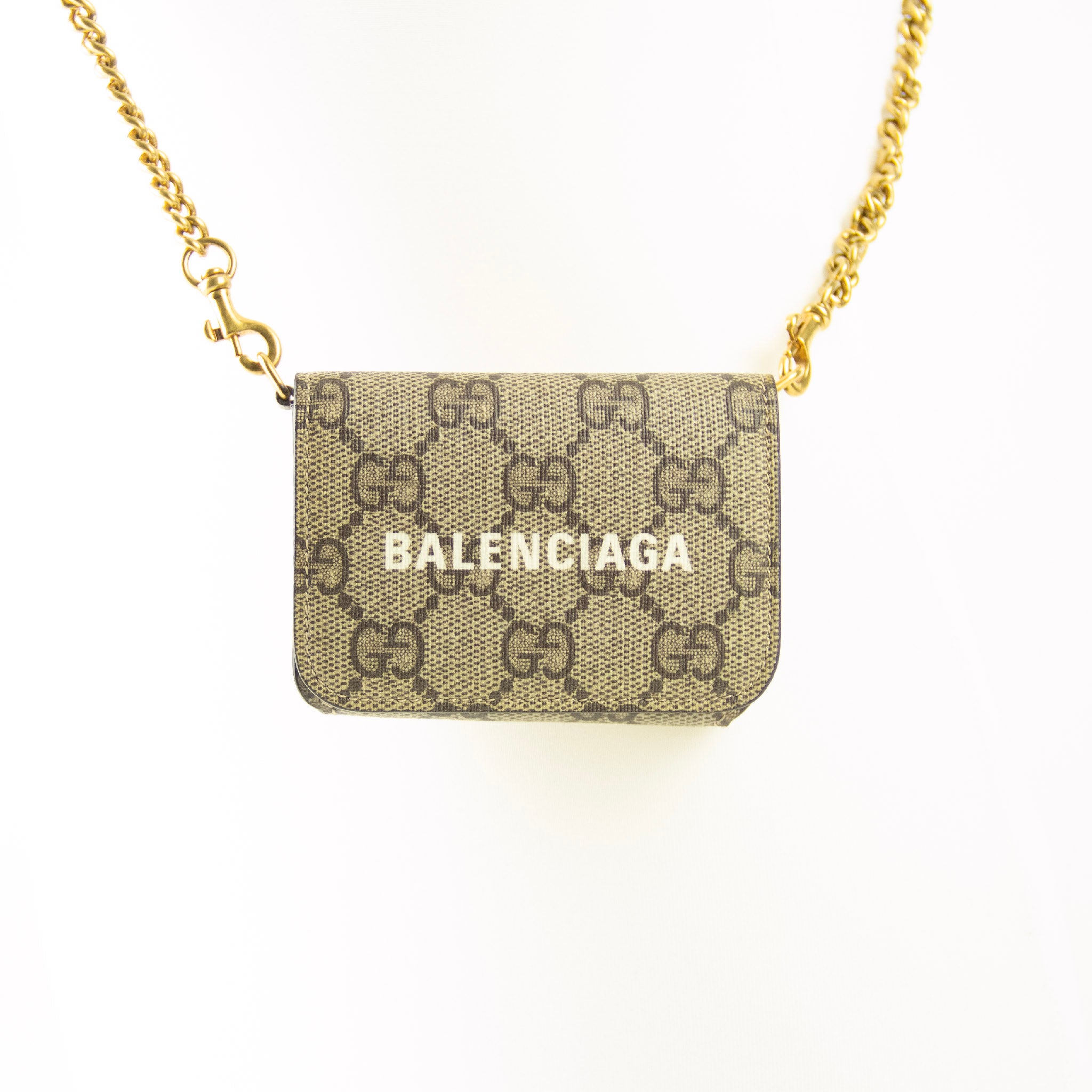 Billede af Gucci Balenciaga Collab Pung med kæde