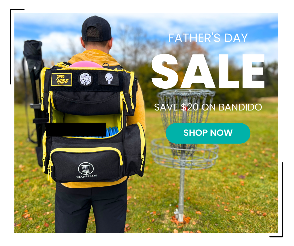 Father's Day Disc Golf Sale - $20 off BANDIDO disc golf cooler bag