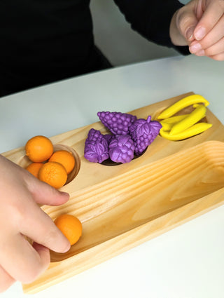 Toddler: Jumbo Wood Knob Pegboard Set Item# S9393