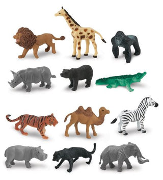 Miniature South American Animal Figurines Replicas - Mini Action Figures -  Miniature Animal Playset - Continent Box