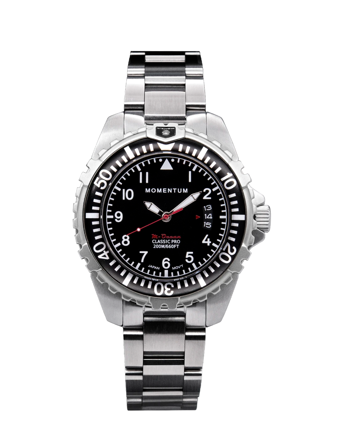 M-Ocean [38mm] - Black - Momentum Watches product image