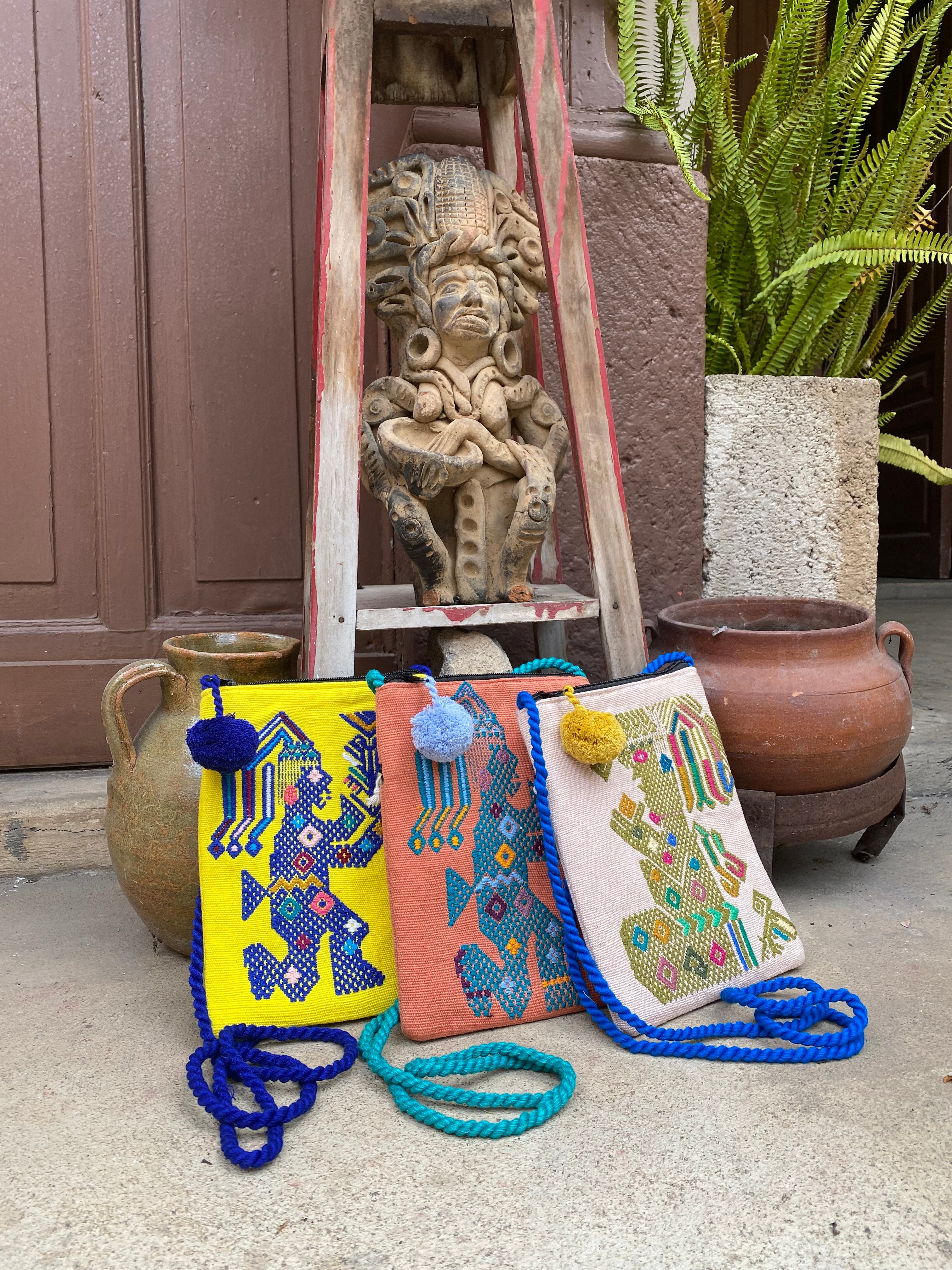 Mayan Gods Crossbody Purse