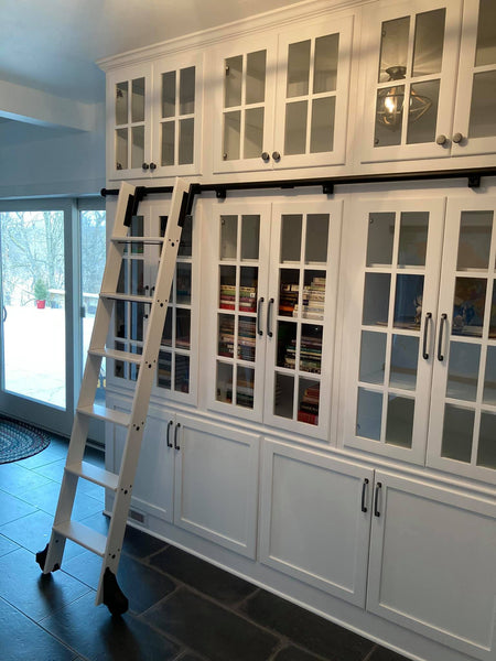 Custom Library Built In by B&A Woodworks, Pennsylvania Cabinet Maker