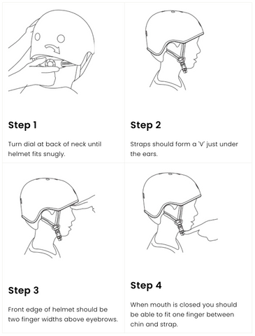 How to fit your child's helmet