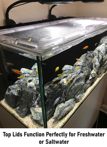 fish tank top cover lid