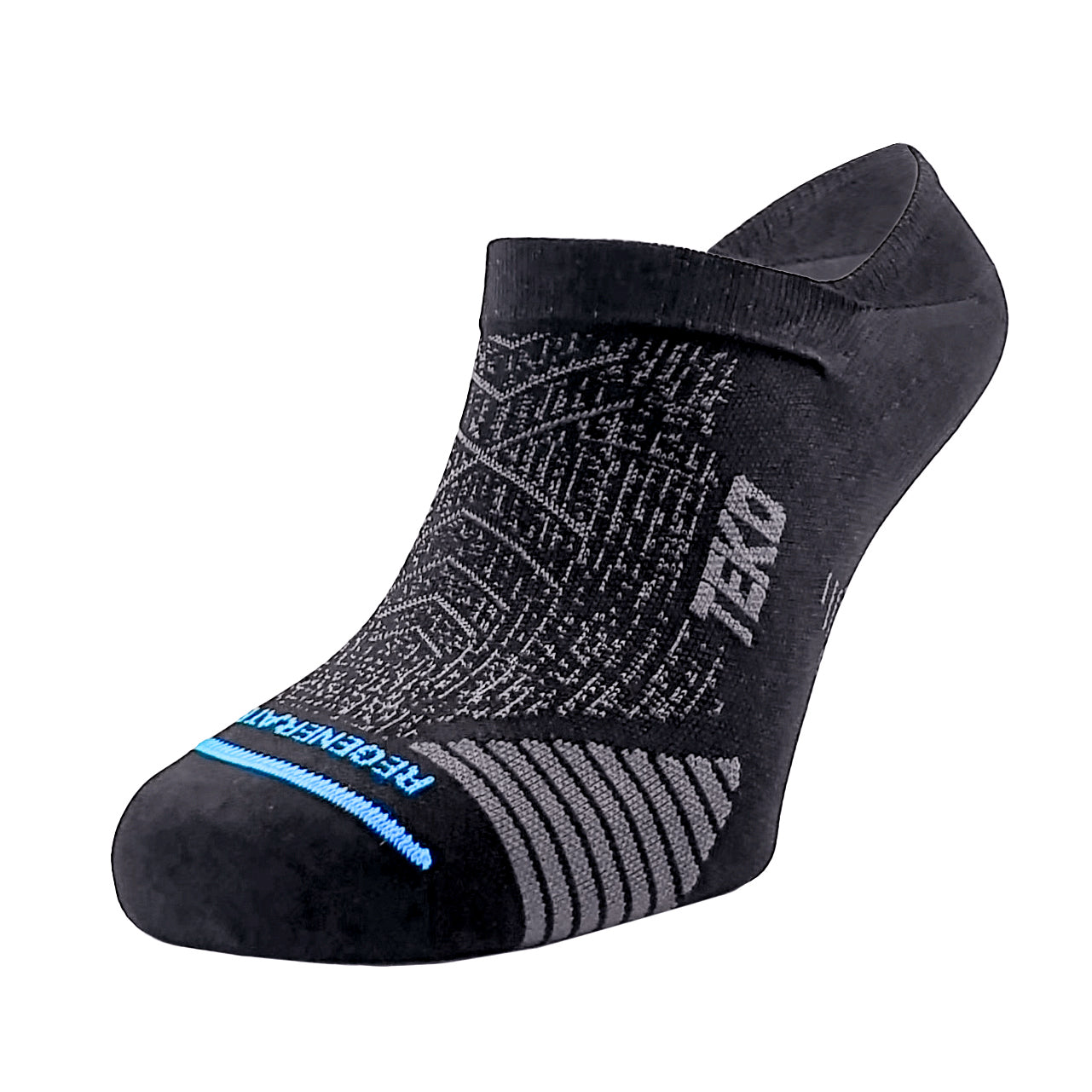 Odlo Socks Short Ceramicool Run Black Trail running socks : Snowleader