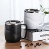 Black Stainless Steel Coffee Mug - COFFEE TIMES