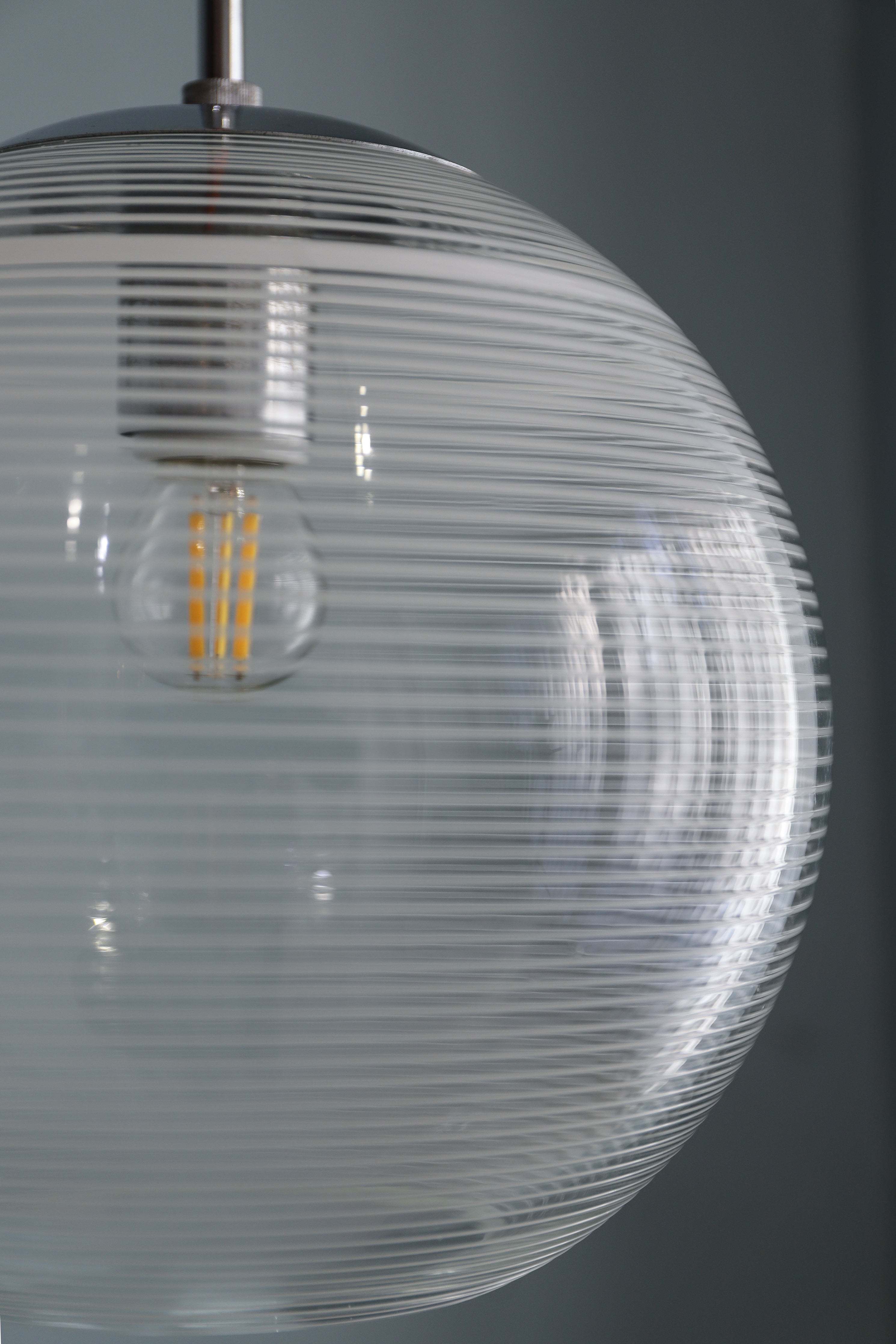 Japanese Vintage Globe Glass Pendant Light/ジャパンヴィンテージ ガラスシェード ペンダントライト レトロモダン