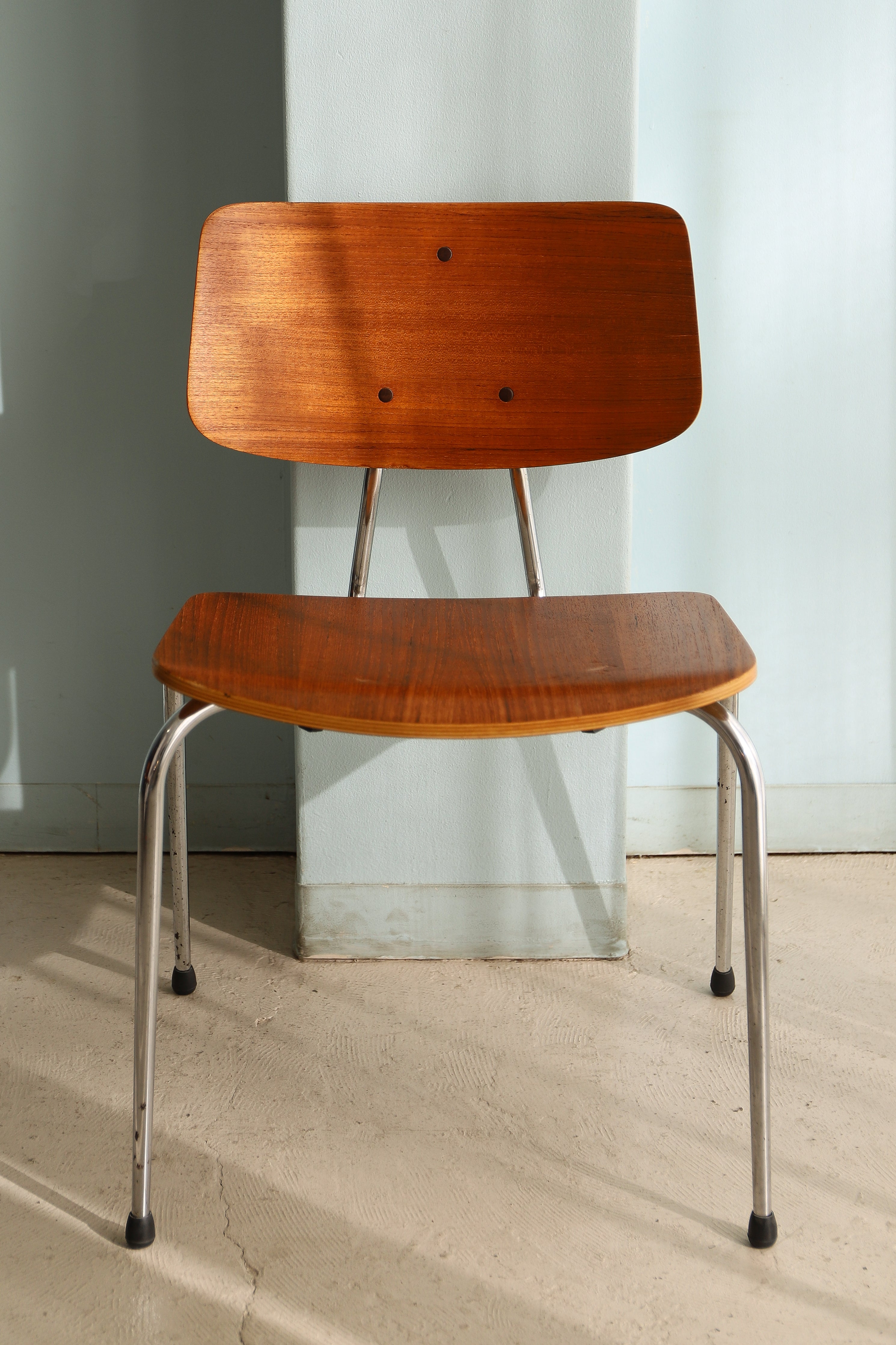 Danish Vintage Duba Møbelindustri Plywood Stacking Chair/デンマークヴィンテージ スタッキングチェア 椅子 プライウッド チーク 北欧家具
