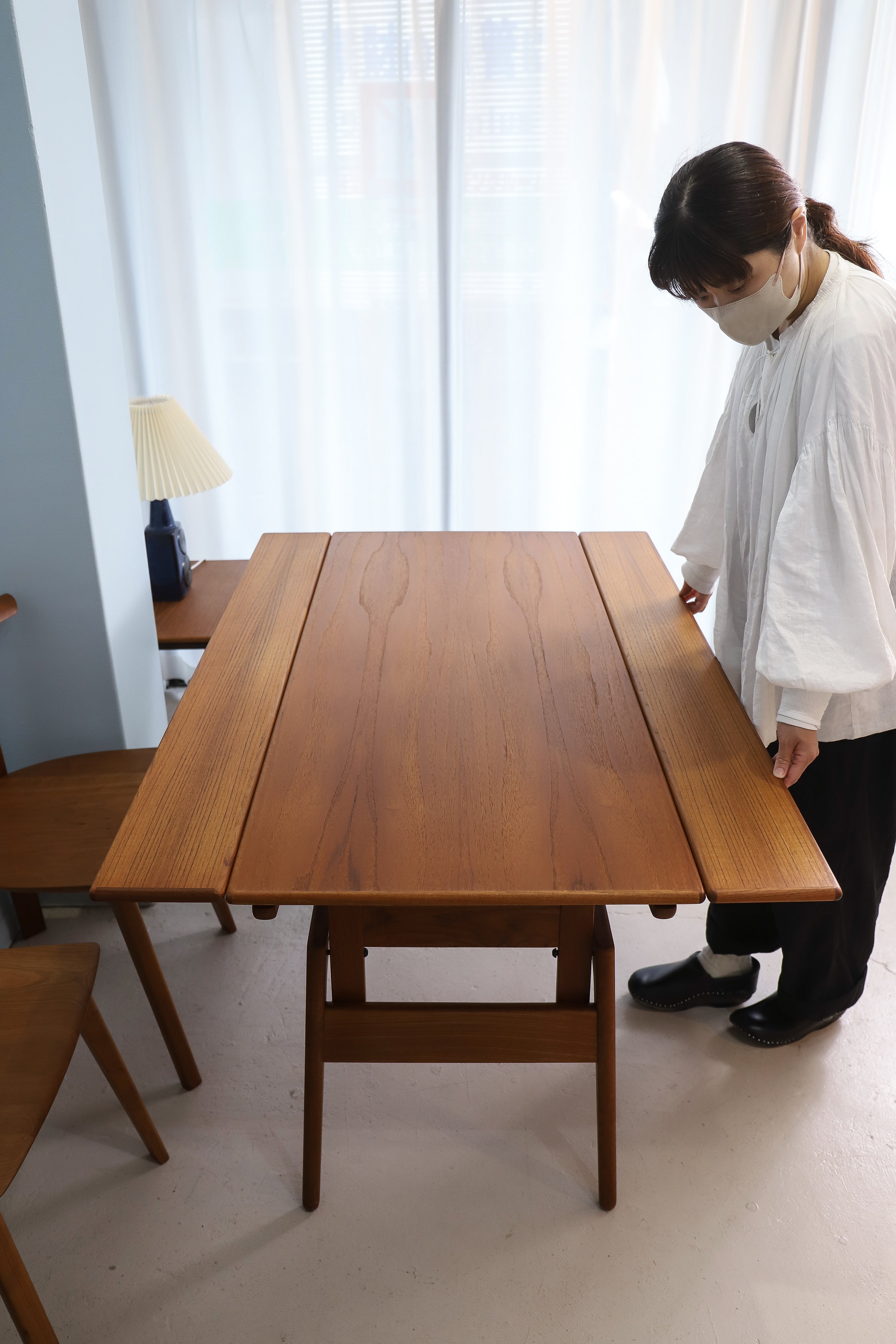 Trioh Møbler Elevator Extension Table Danish Vintage/デンマークヴィンテージ トリオモブラー エレベーター エクステンションテーブル 北欧家具