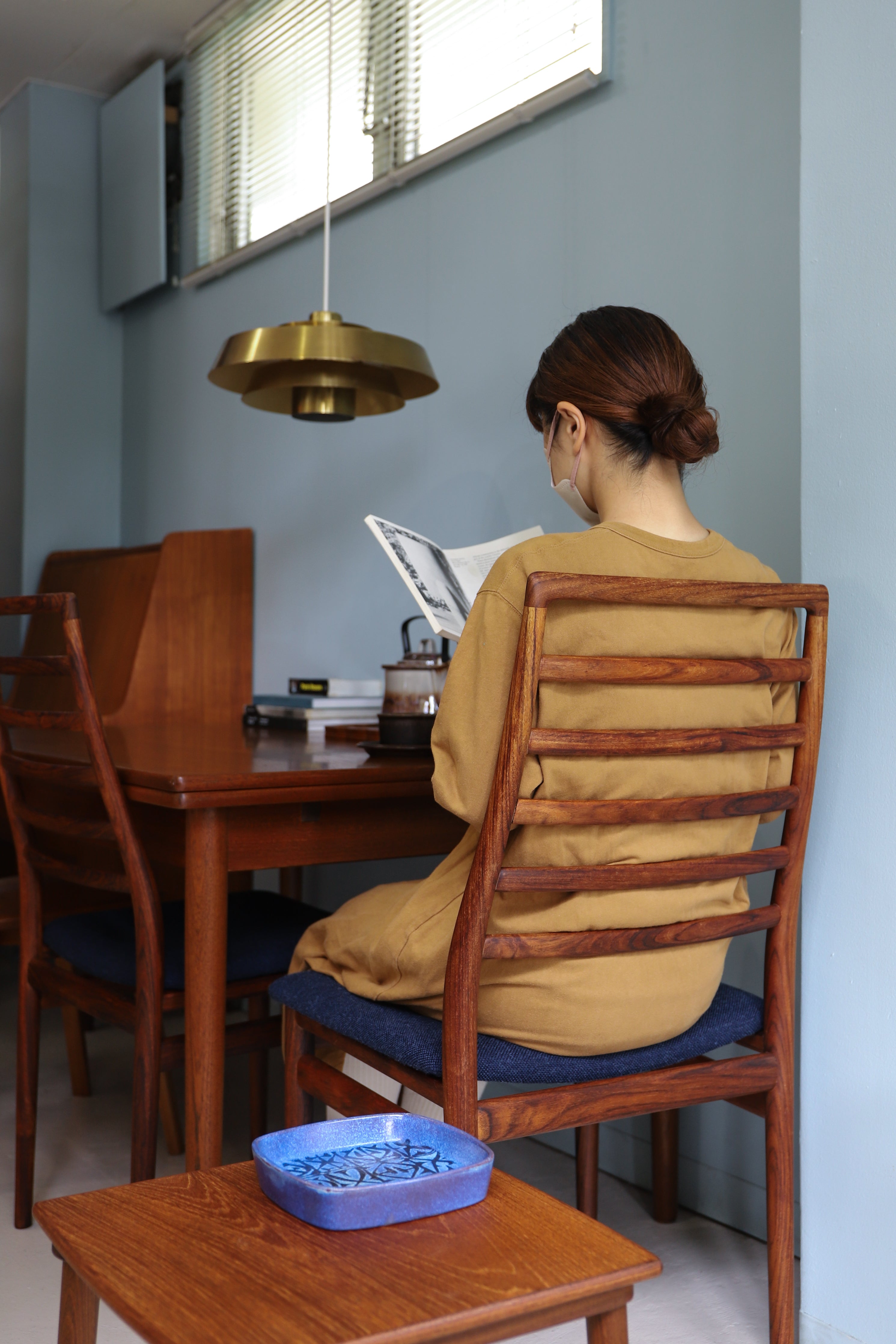 Sorø Stolefabrik High Back Dining Chair Rosewood/デンマークヴィンテージ ダイニングチェア 椅子 ハイバック ローズウッド 北欧家具