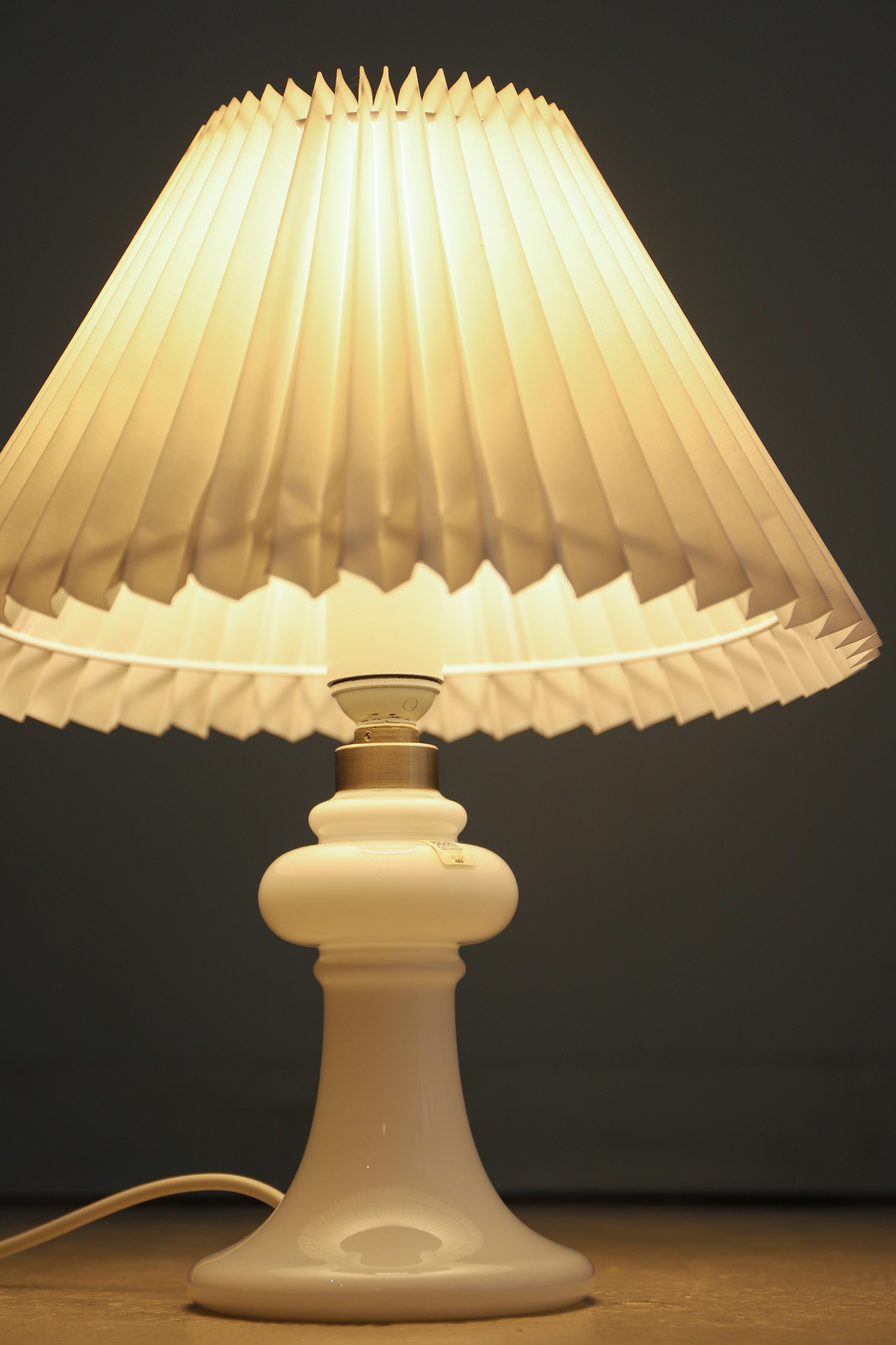 Danish Vintage Holmegaard Table Lamp Madeleine/ホルムガード テーブルランプ マドレーヌ マイケル・バング 間接照明 北欧インテリア