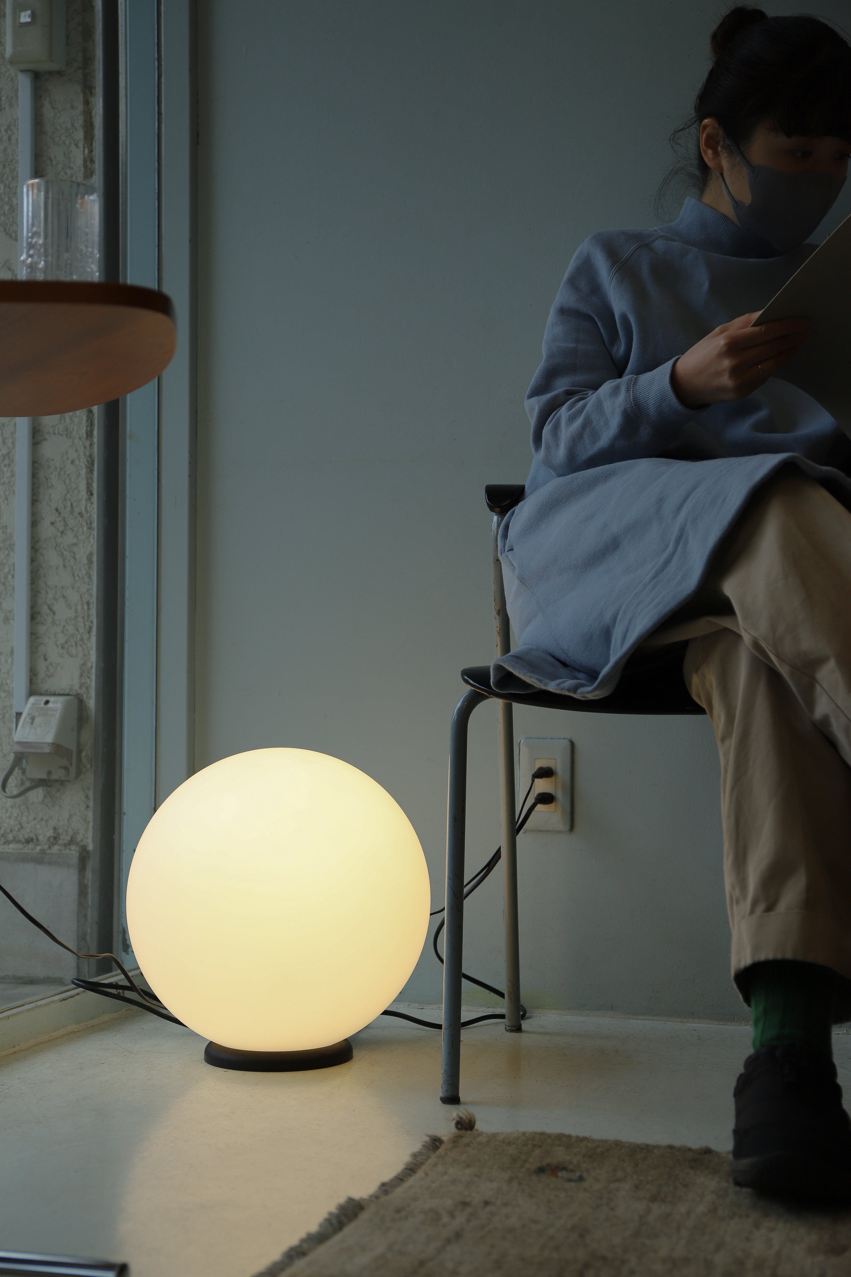 ガラスボール ランプ ポストモダンデザイン 照明/Glass Globe Lamp