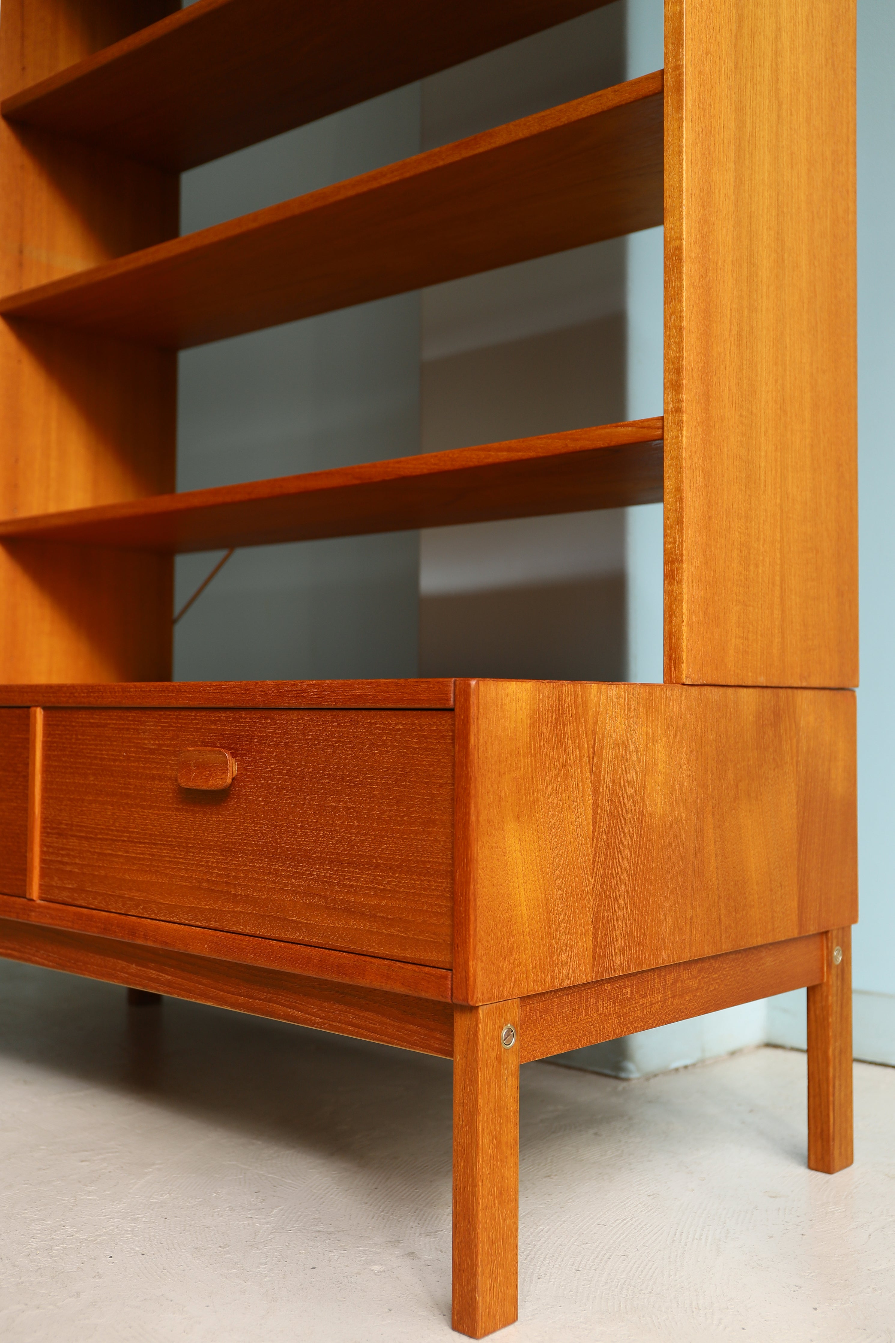 Swedish Vintage ULFERTS Teakwood Bookcase/スウェーデンヴィンテージ ウルファーツ ブックケース シェルフ 北欧家具