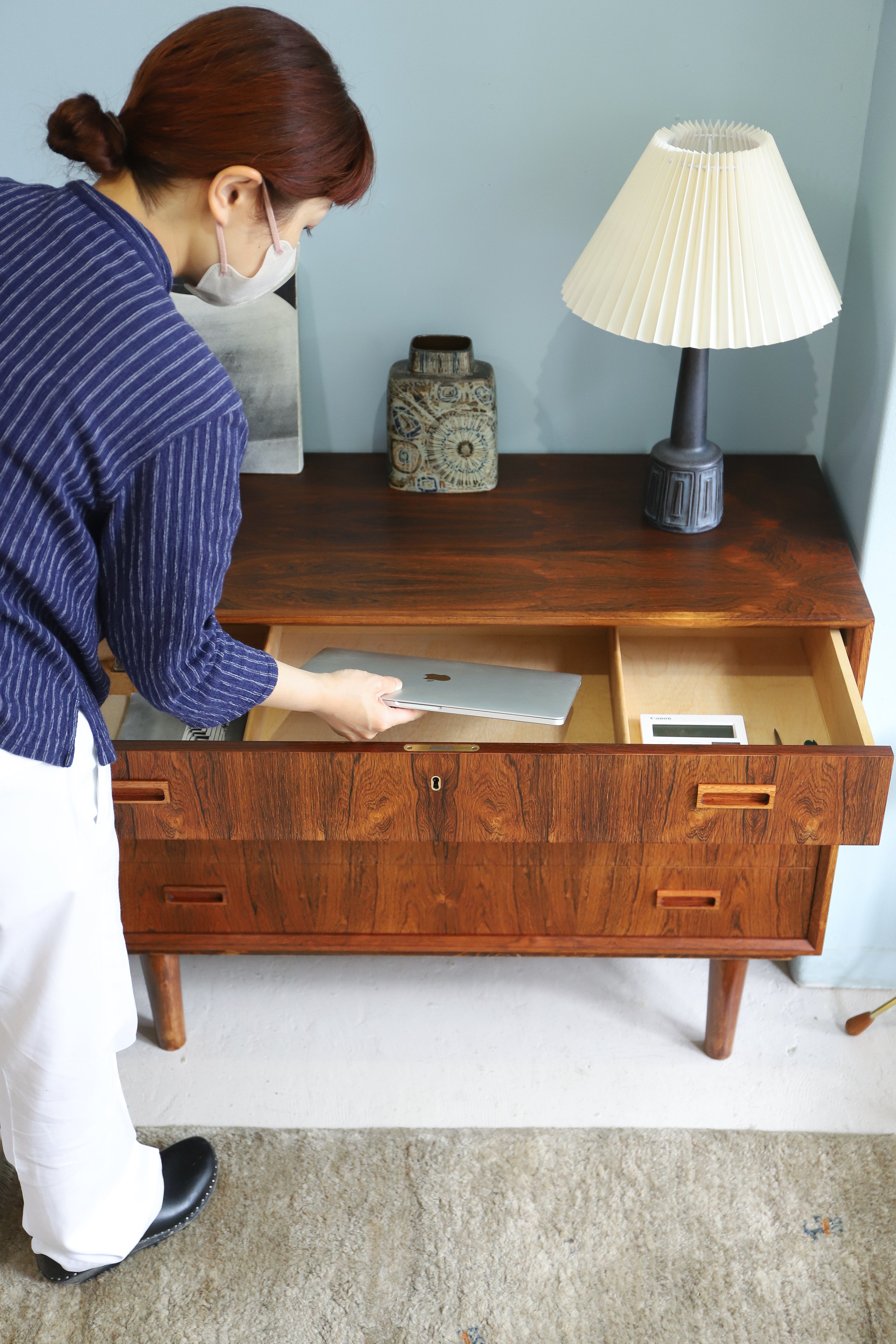 Danish Vintage Bornholms Møbelfabrik Rosewood Chest/デンマークヴィンテージ チェスト ローズウッド 収納 北欧家具