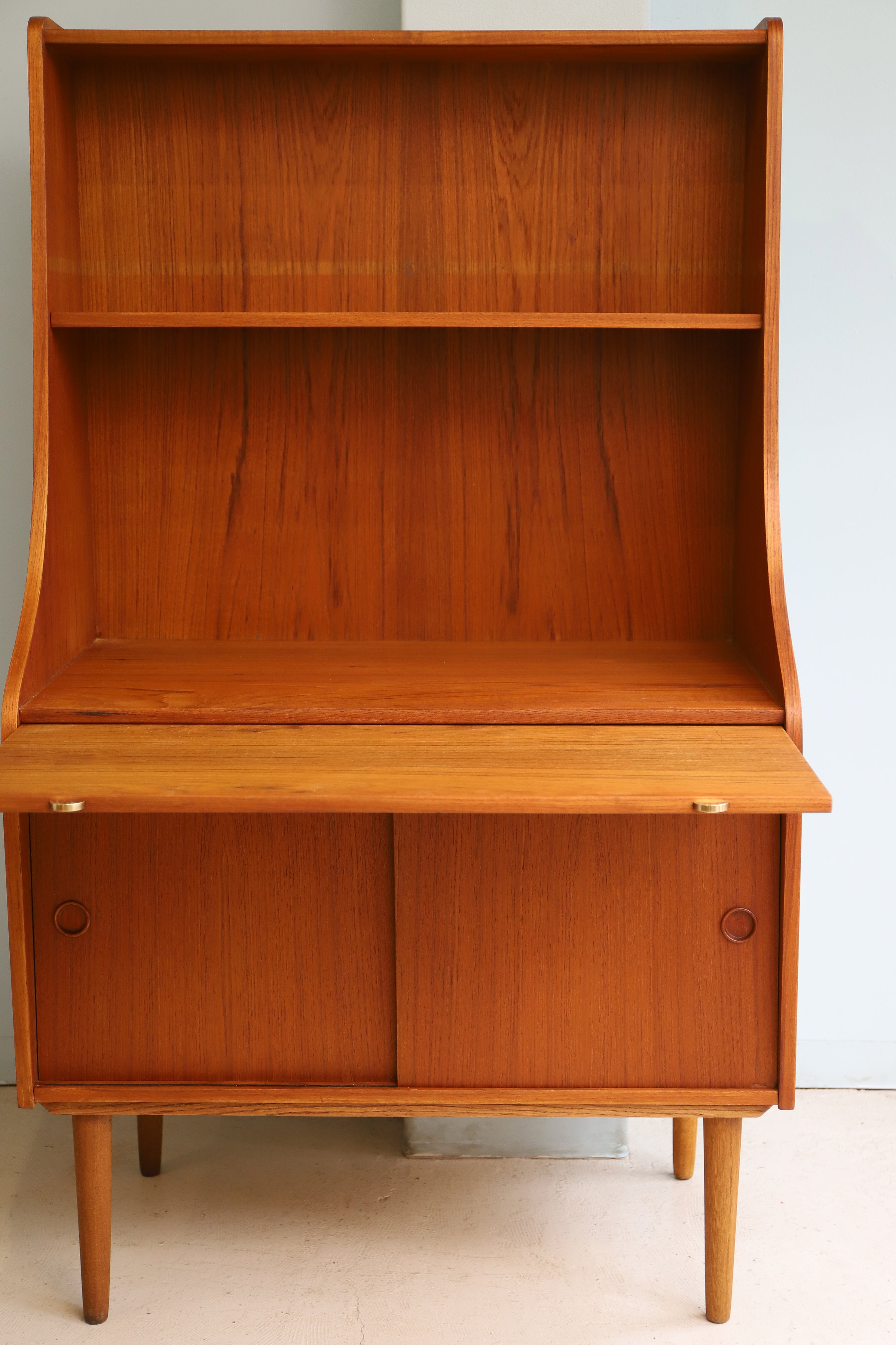 Writing Bureau Bookcase Shelf Danish Vintage/デンマークヴィンテージ ライティングビューロー ブックケース シェルフ 北欧家具