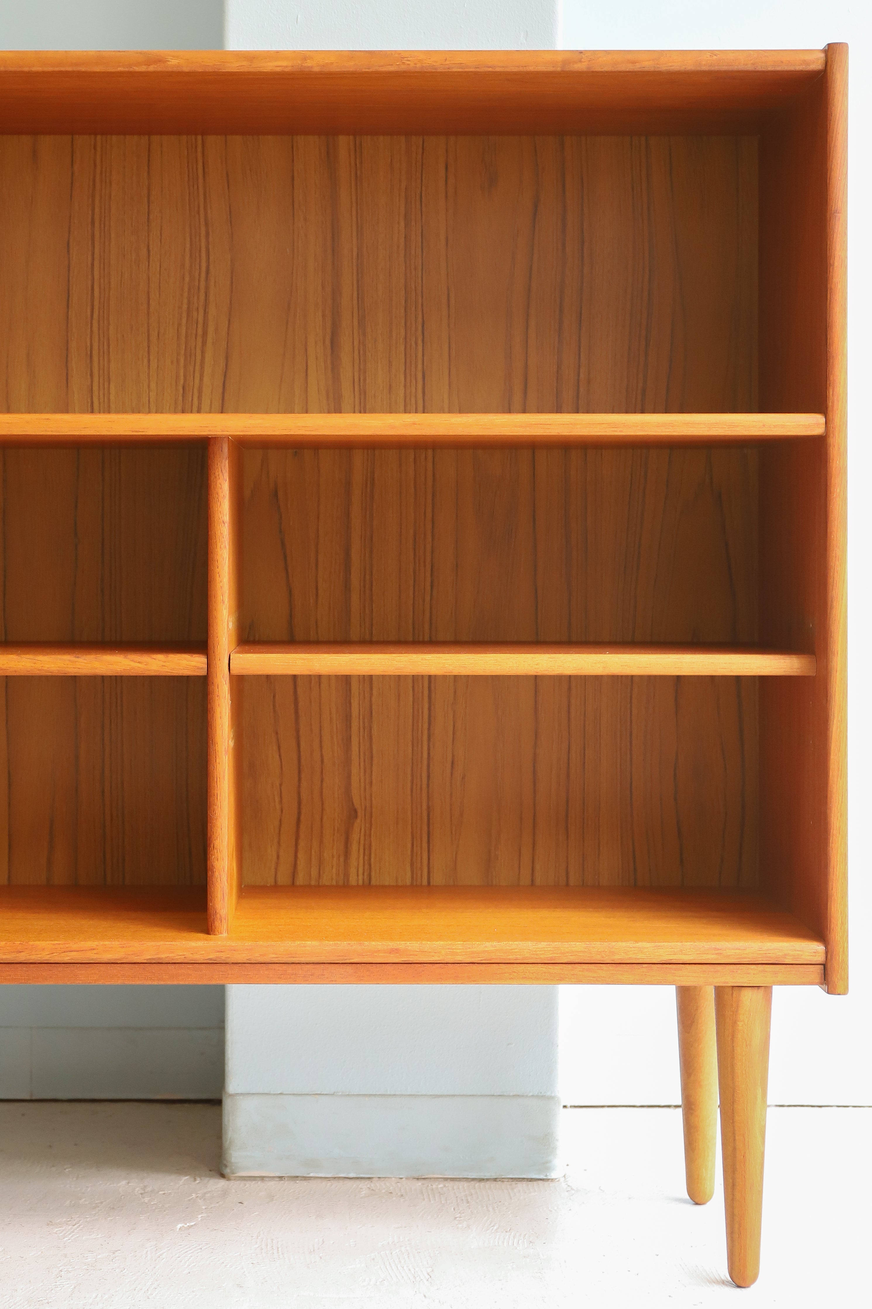 Teakwood Bookcase Shelf Danish Vintage/デンマークヴィンテージ ブックケース シェルフ 本棚 チーク材 収納 北欧家具