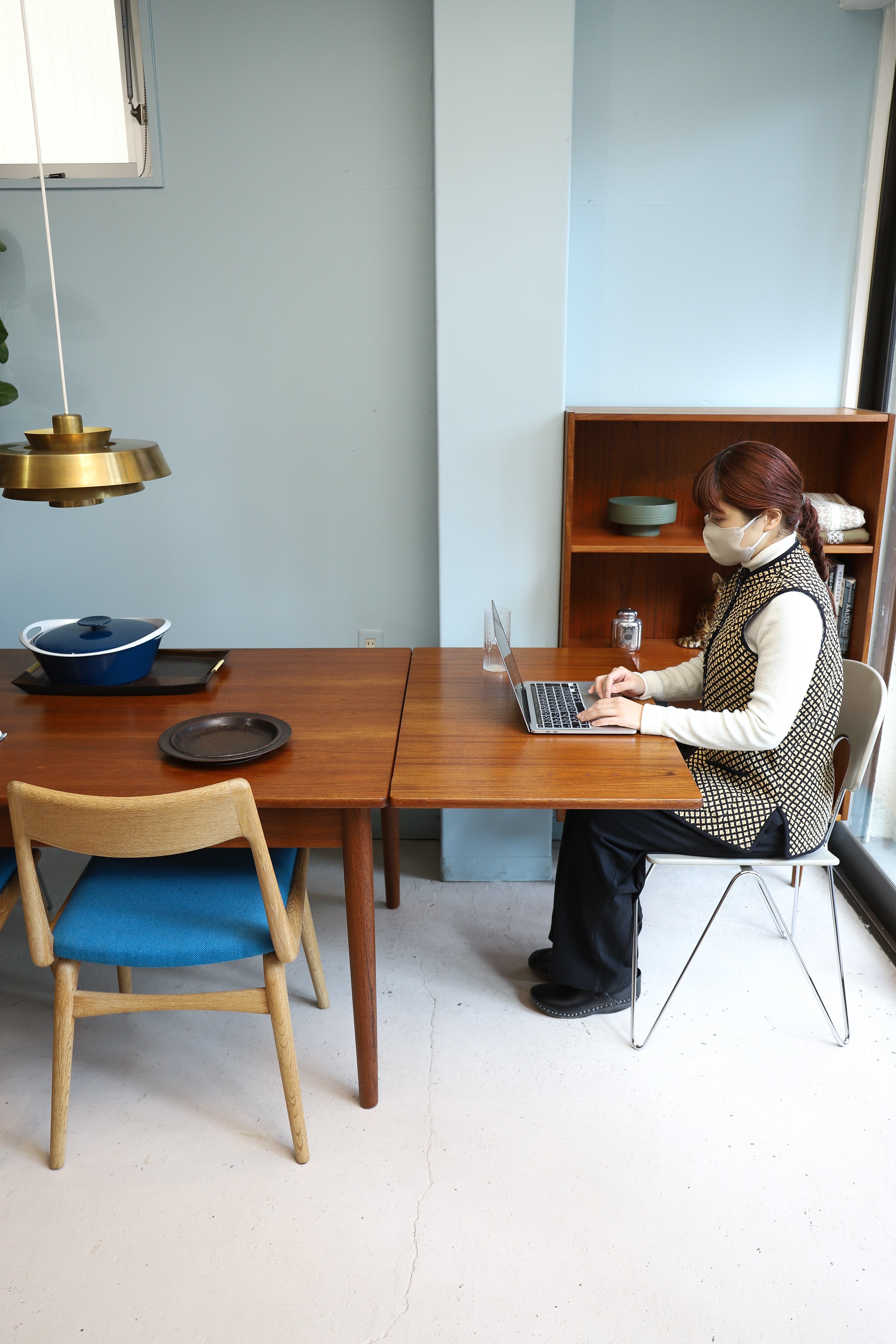 Vintage Andreas Tuck Extension Dining Table AT316 Hans J.Wegner/アンドレス・タック エクステンション ダイニングテーブル ハンス・J・ウェグナー 北欧家具