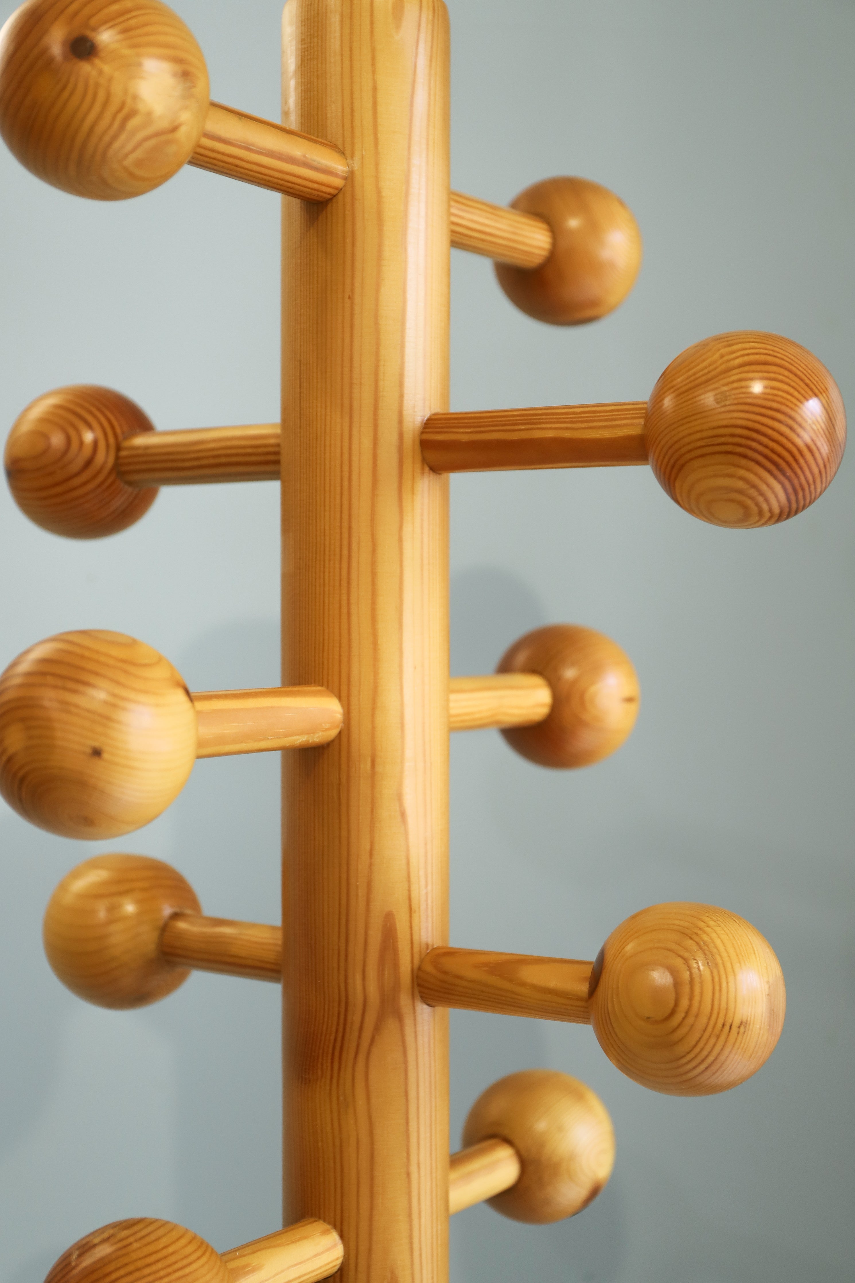 Pinewood Coat Hanger Rack Italian Modern Design/コートスタンド ハンガーラック パイン材 イタリアンモダン