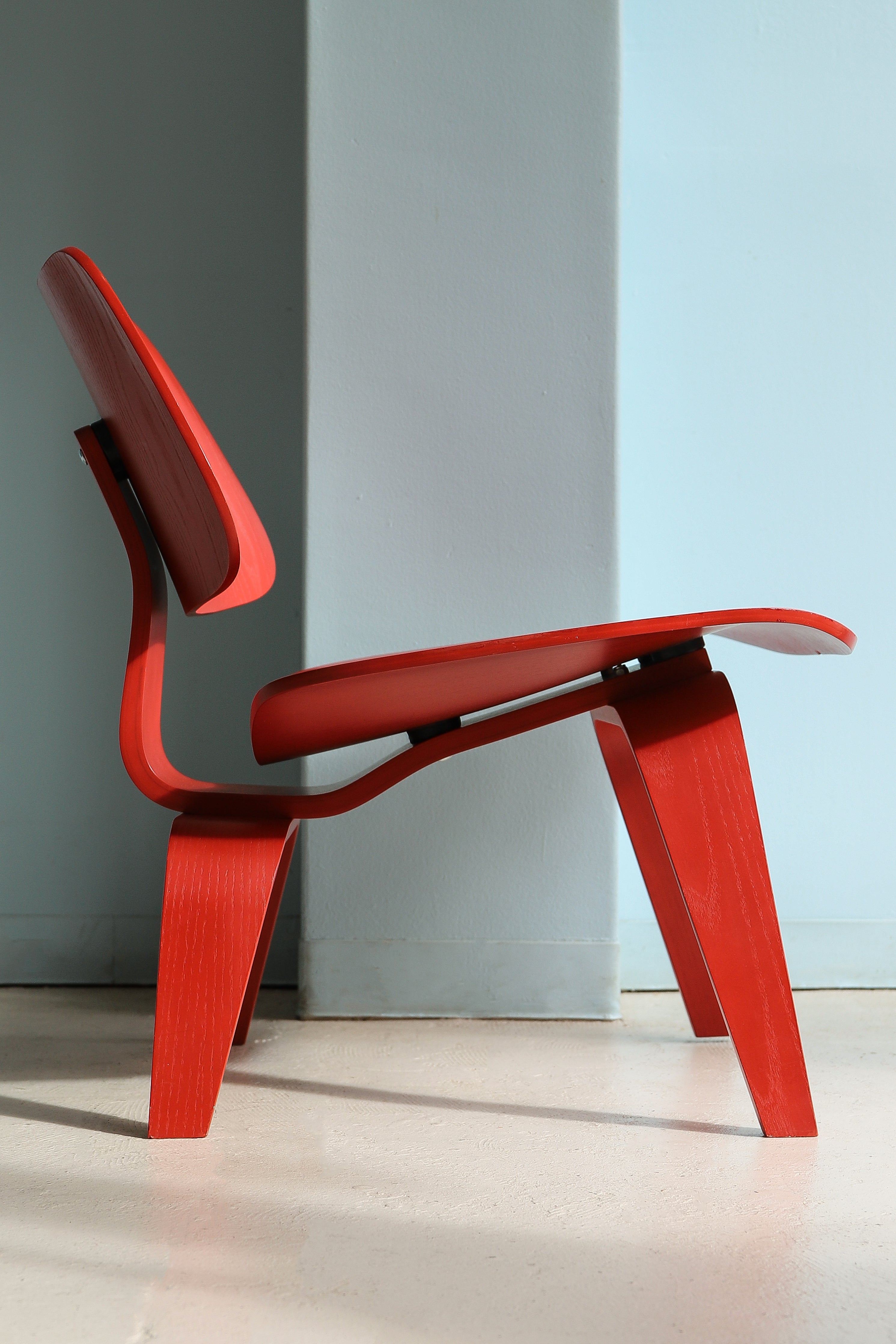 Herman Miller EAMES Plywood Chair LCW Red/ハーマンミラー イームズ ラウンジチェア プライウッド レッド