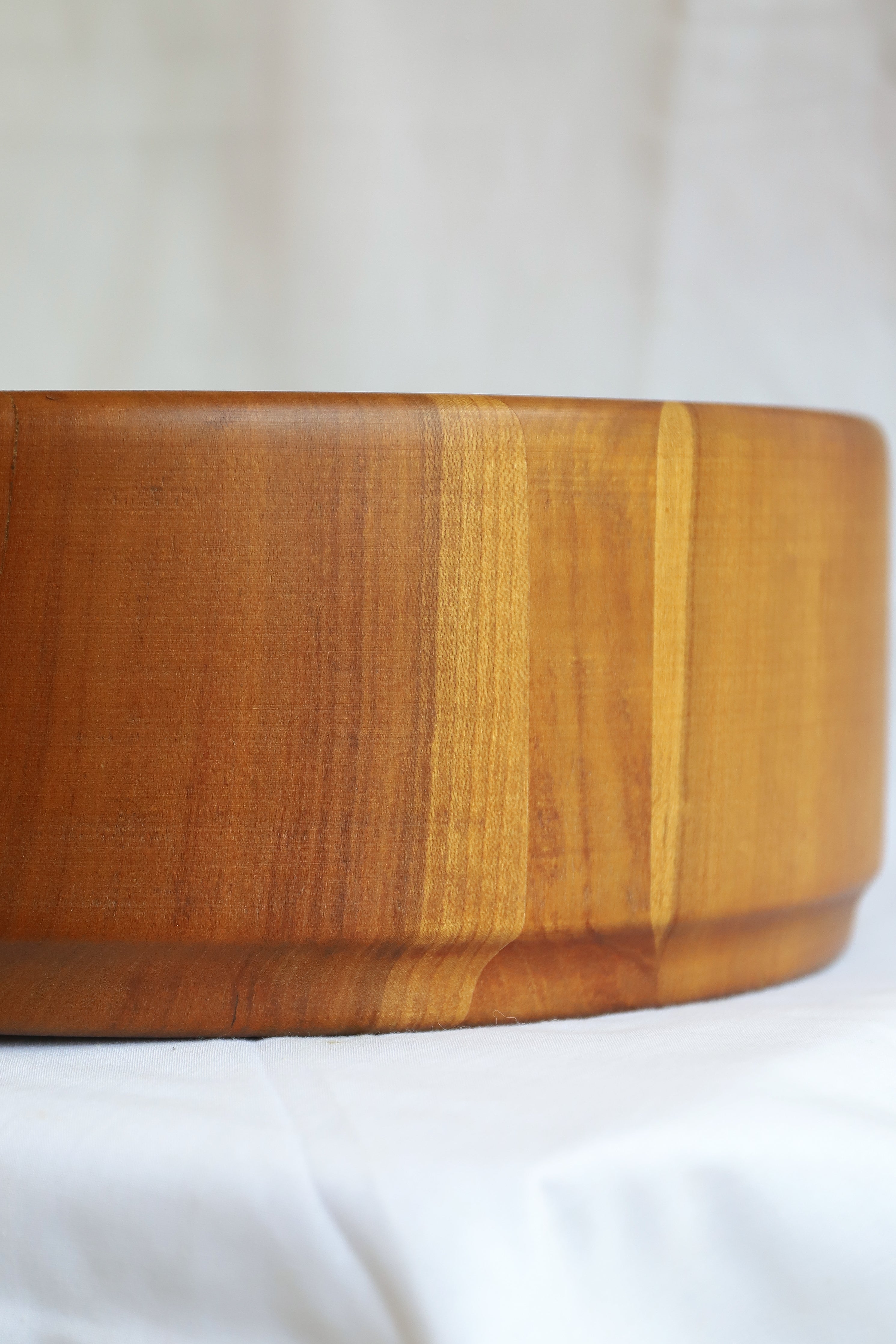 Danish Vintage Wooden Parquet Bowl/デンマークヴィンテージ 木製ボウル 寄木 北欧インテリア