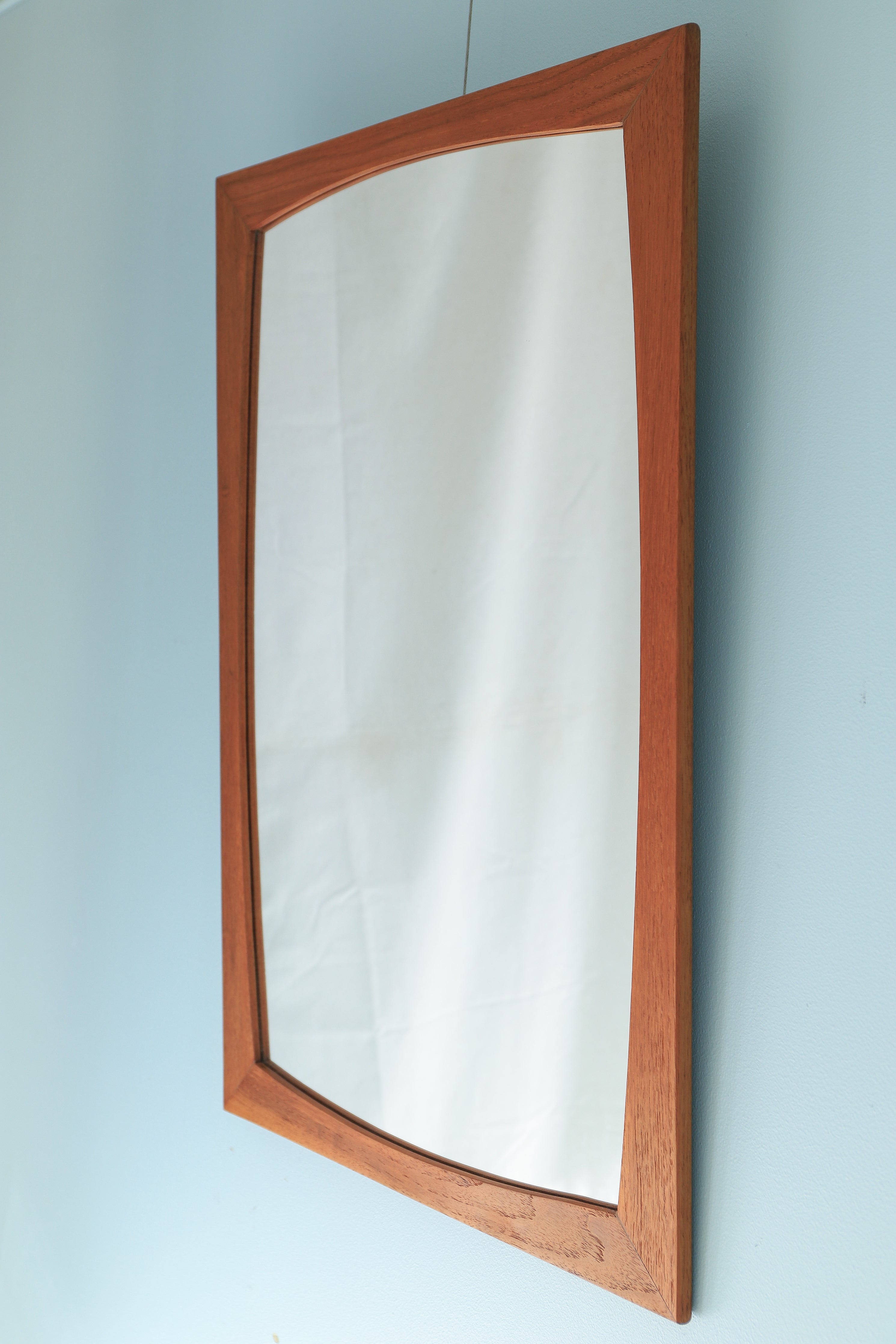 Danish Vintage Wall Mirror/デンマークヴィンテージ ウォールミラー 鏡 北欧インテリア