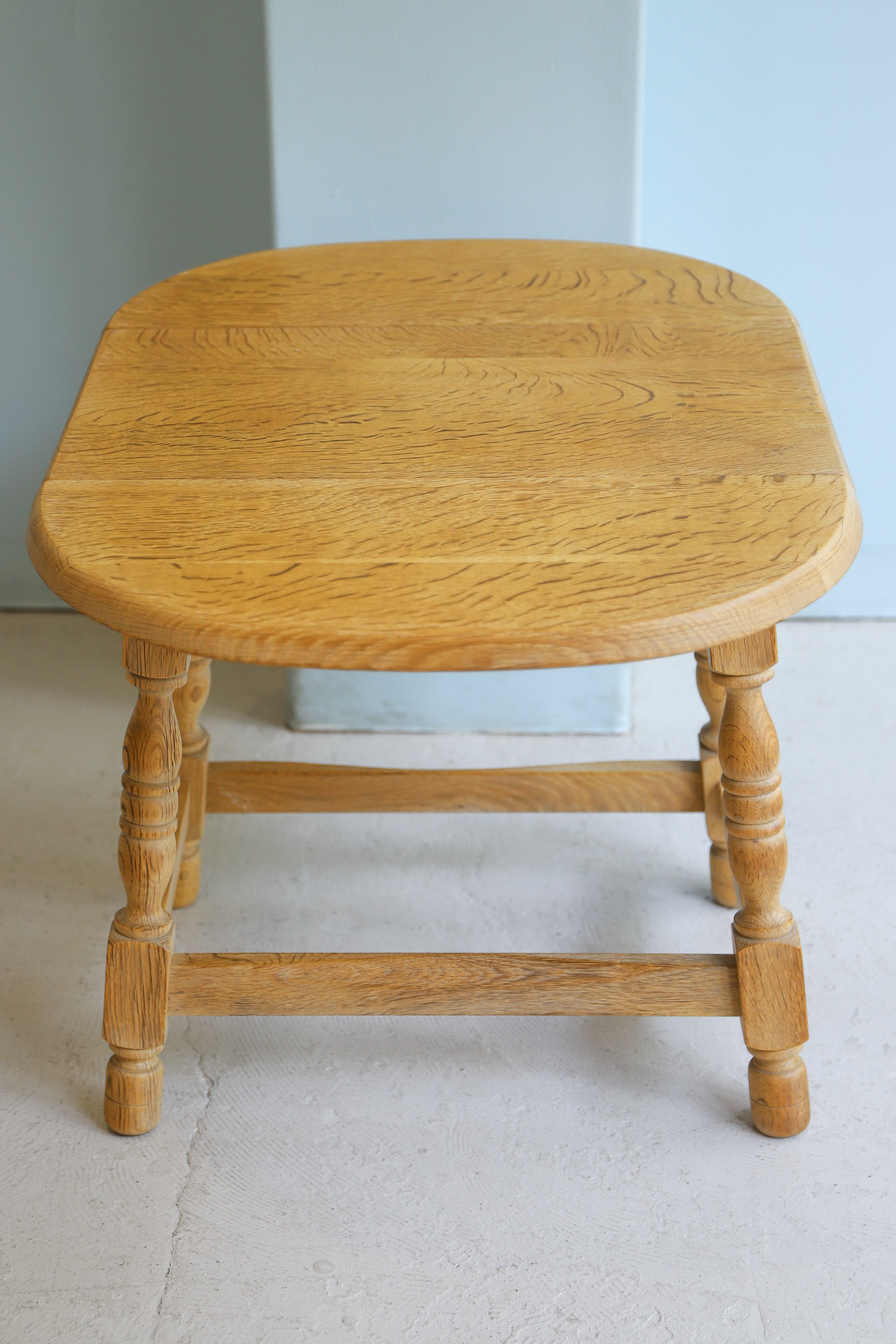 Oakwood Drop Leaf Side Table Danish Vintage/デンマークヴィンテージ サイドテーブル ドロップリーフ オーク材 北欧家具