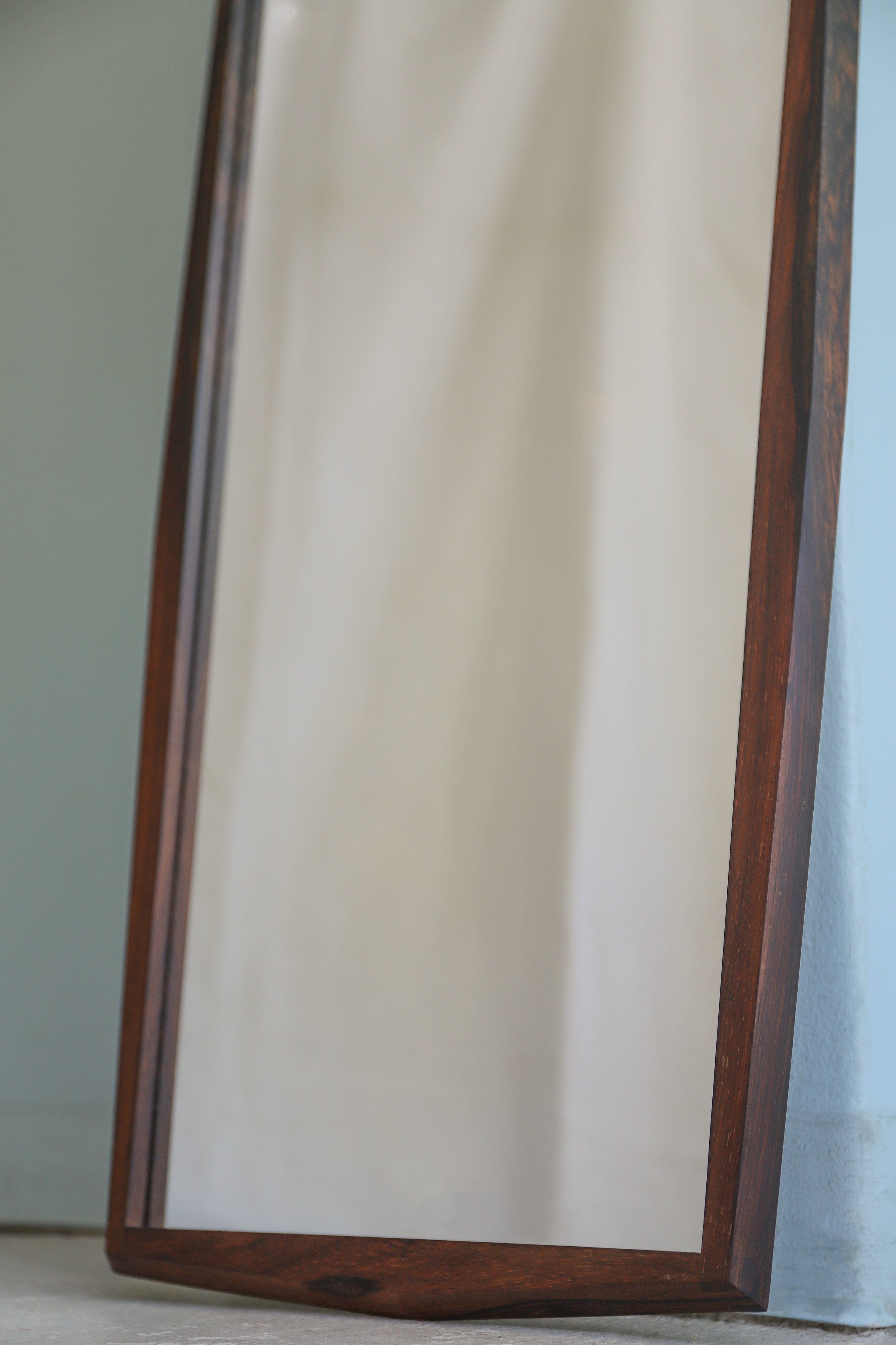 Jansen Spejle Rosewood Frame Wall Mirror Danish Vintage/デンマークヴィンテージ ウォールミラー 鏡 ローズウッド材 北欧インテリア