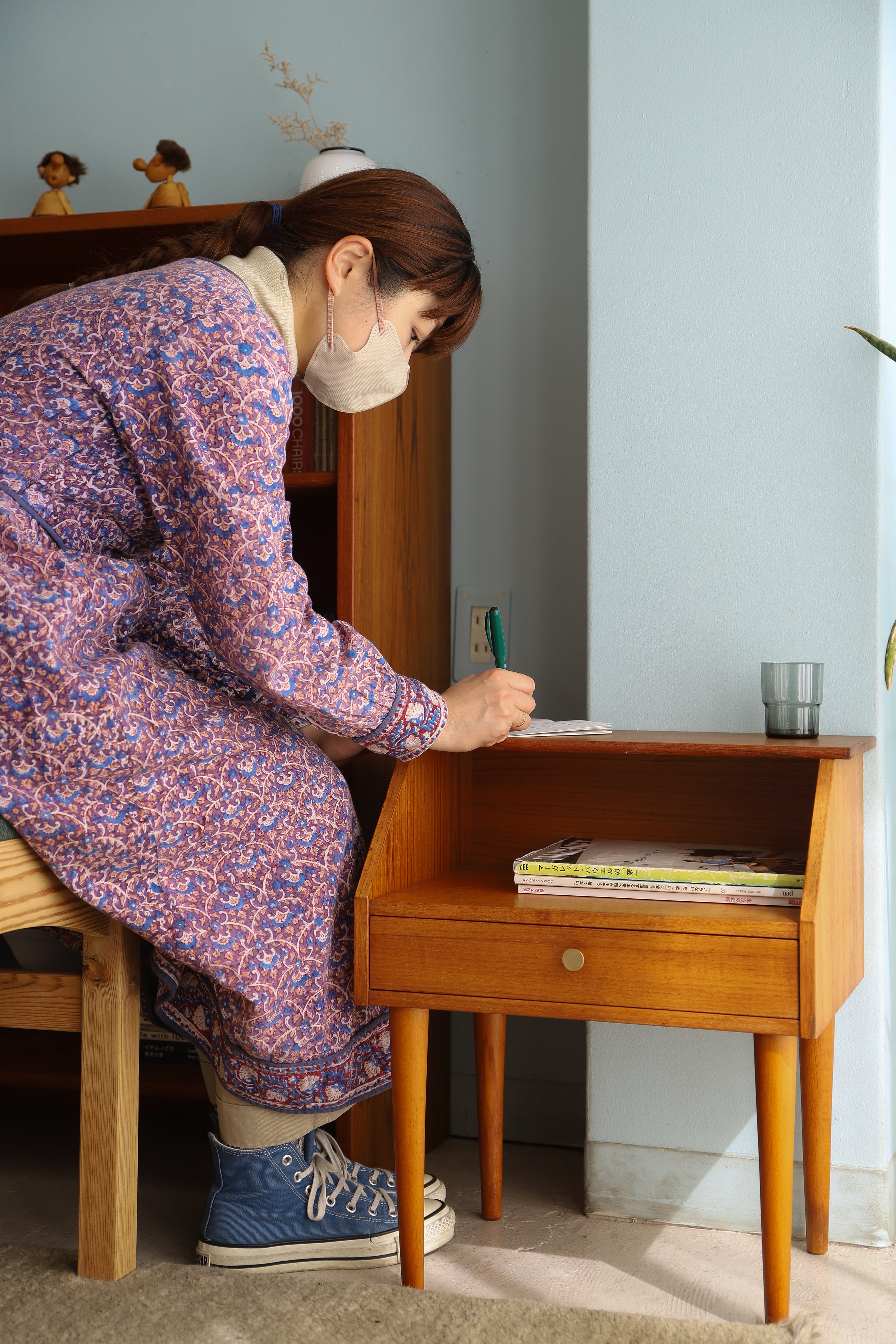 Swedish Vintage Small Chest Side Table/スウェーデンヴィンテージ スモールチェスト サイドテーブル 北欧家具