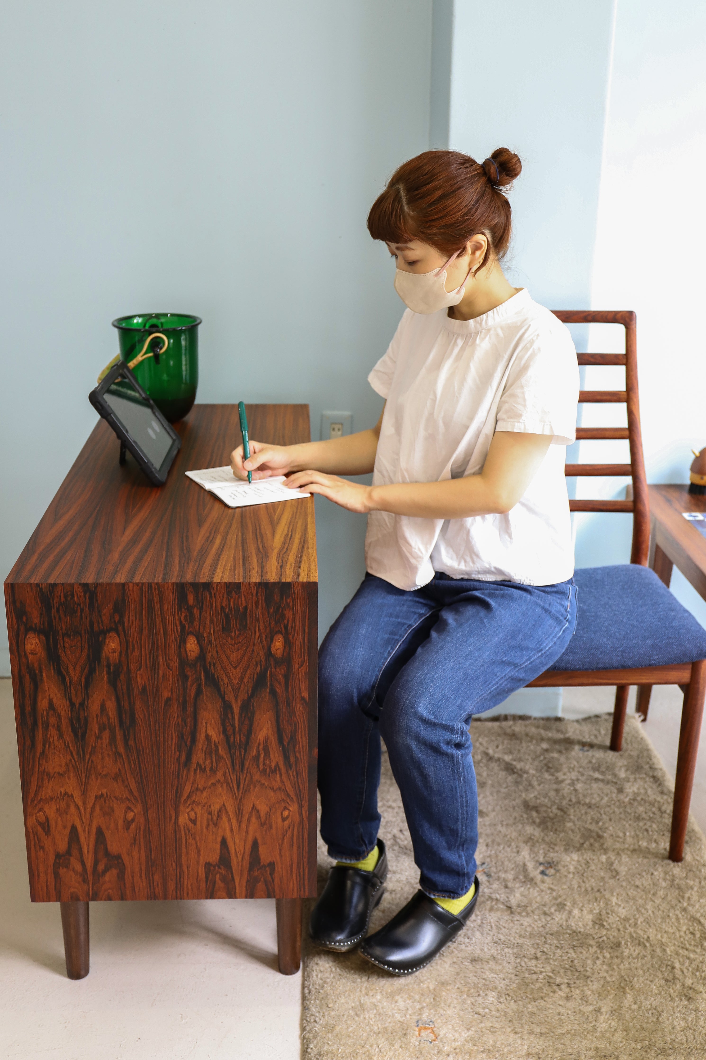 Danish Vintage Bornholms Møbelfabrik Rosewood Sideboard/デンマークヴィンテージ キャビネット サイドボード ローズウッド 収納 北欧家具