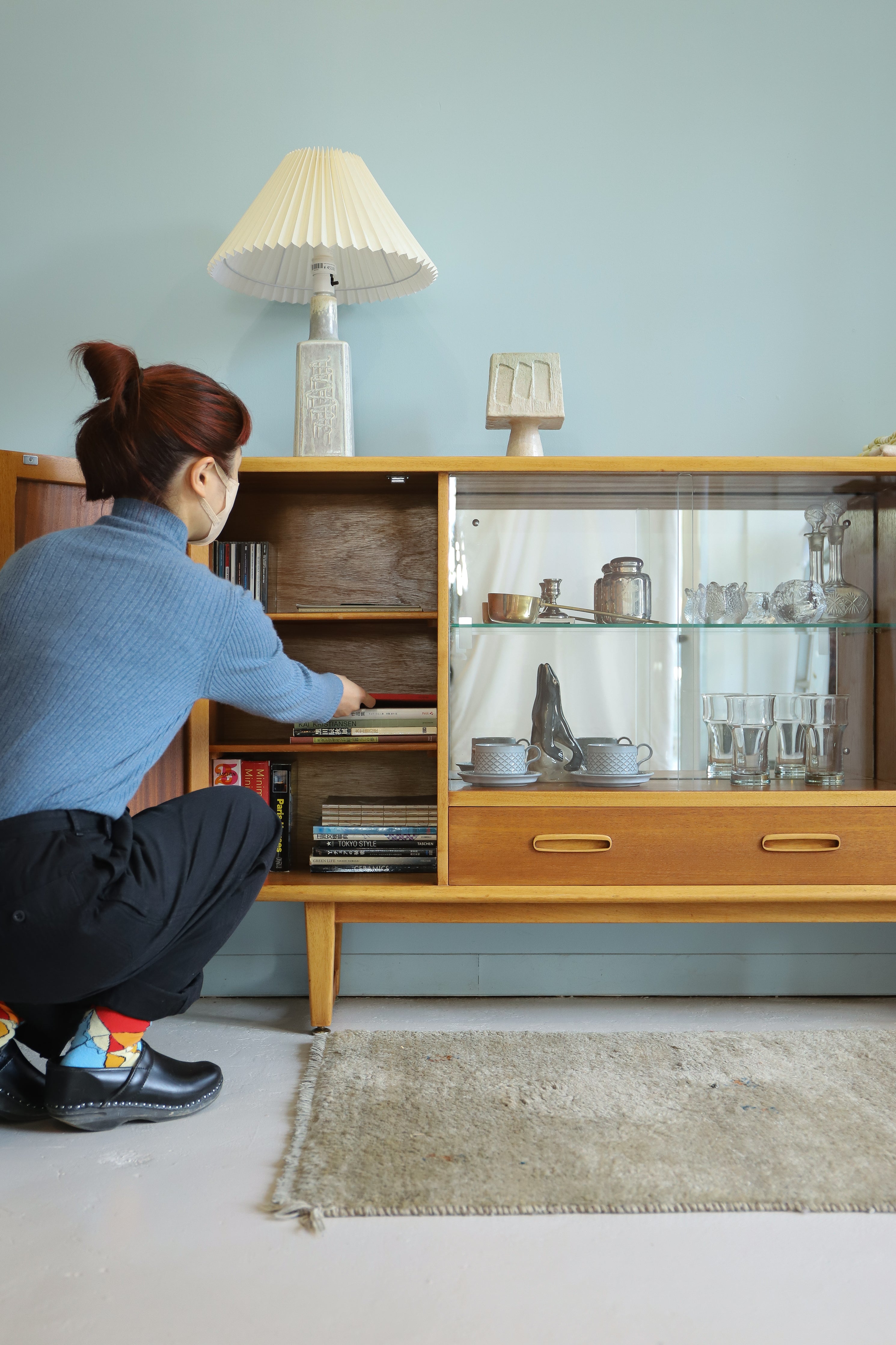 UK Vintage Drink Cabinet Sideboard/イギリスヴィンテージ ドリンクキャビネット サイドボード