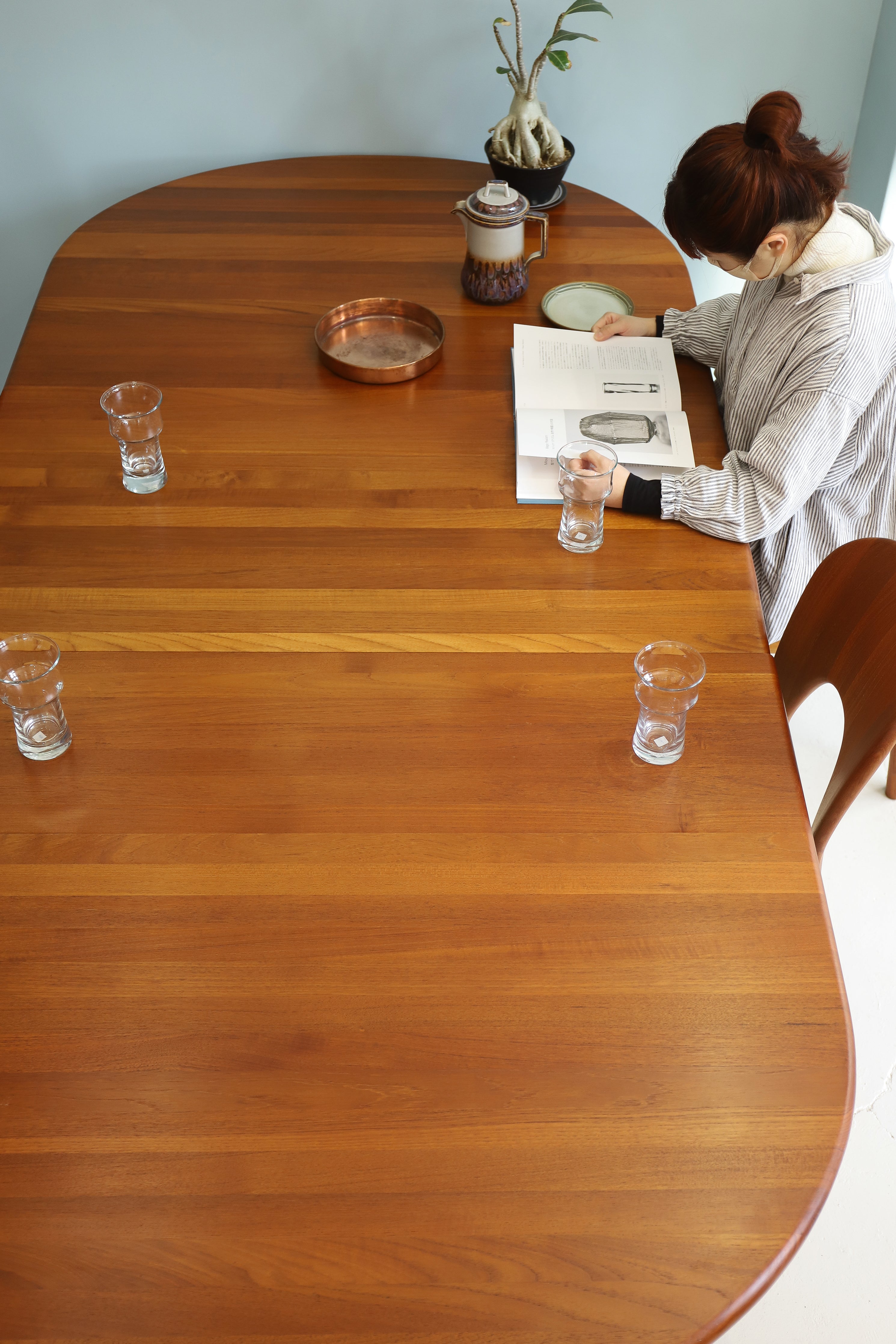 Danish Vintage L.Olsen&Son Extension Dining Table/デンマーク ヴィンテージ L.オルセン&サン エクステンション ダイニングテーブル 北欧家具 チーク材